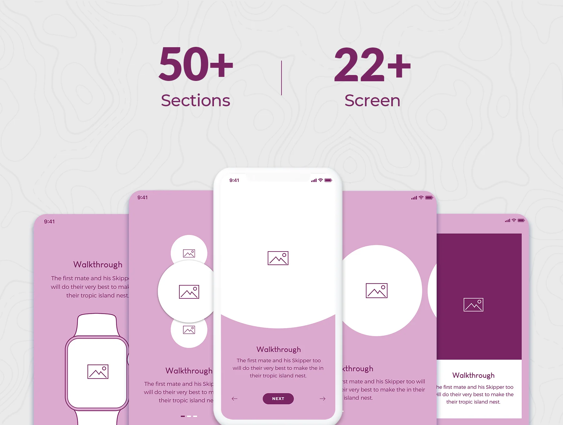 Shell Mobile Wireframe Kit 3