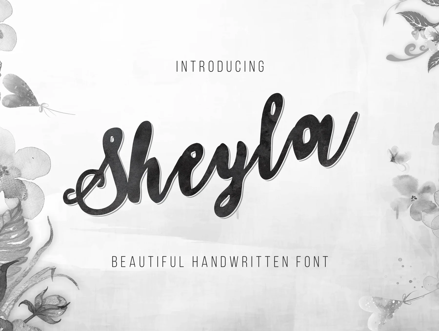 Sheyla - Handwritten Typeface