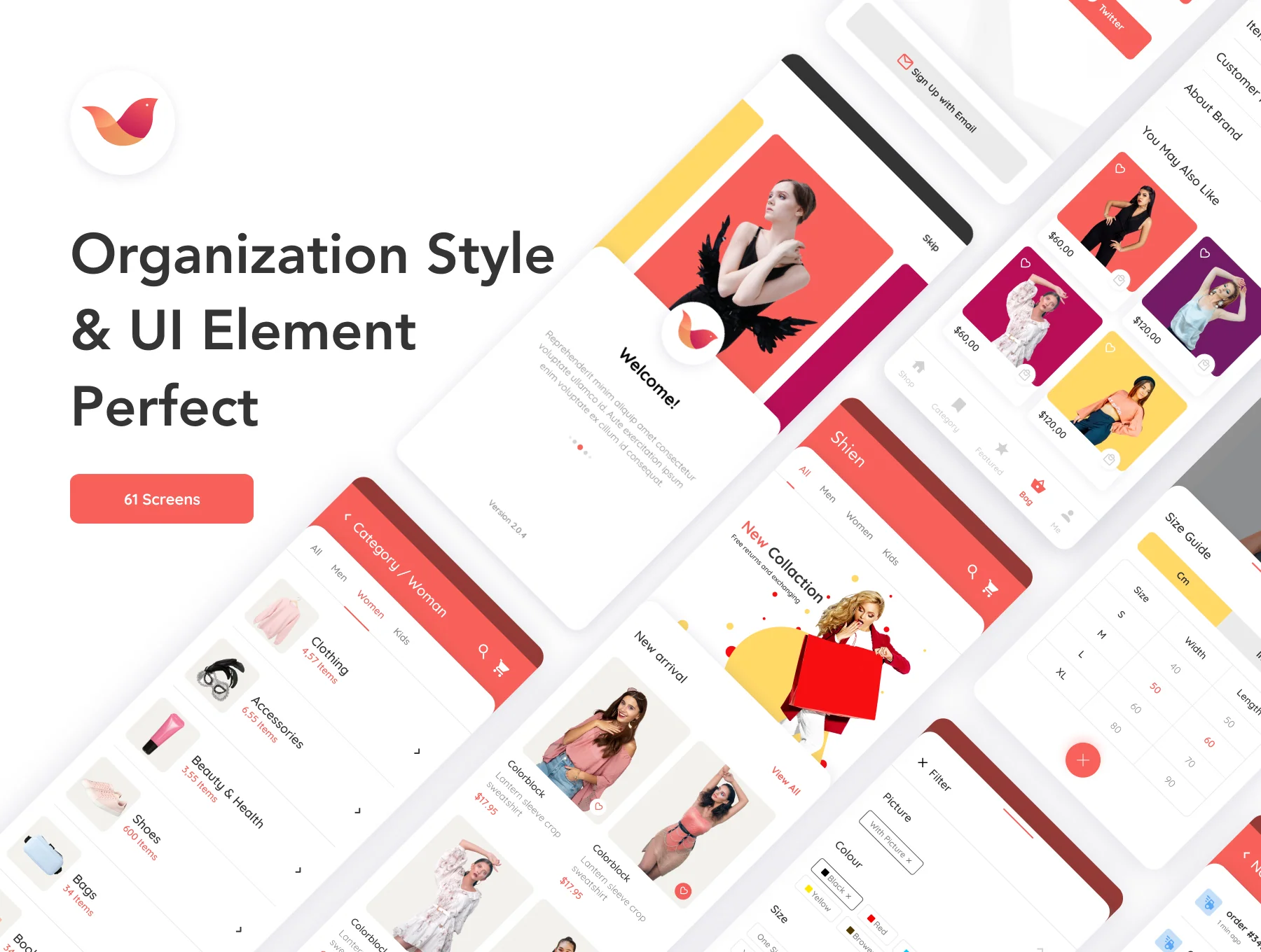 Shien E-commerce UI Kit