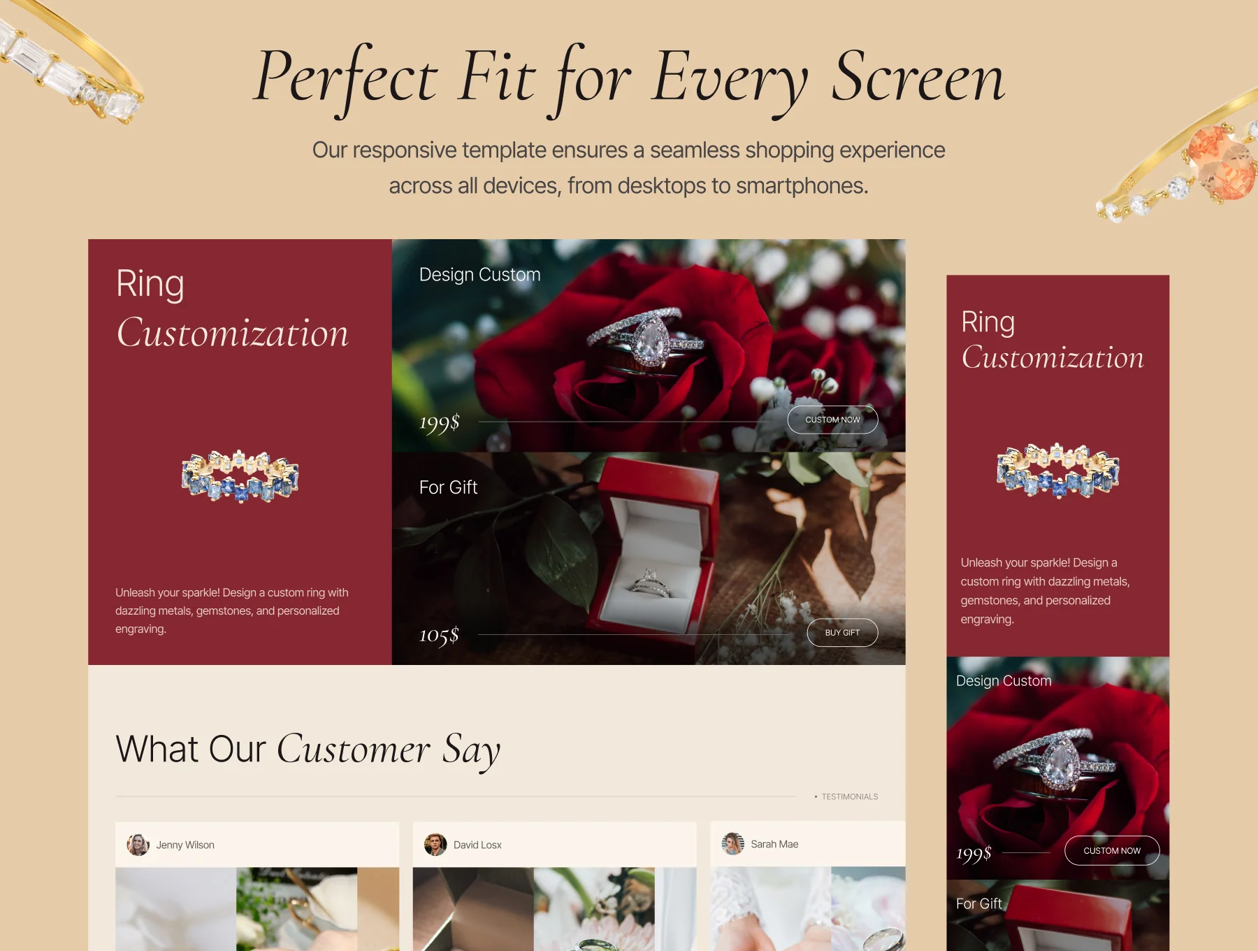 Shine - Luxury Ecommerce Website UI Kit 4