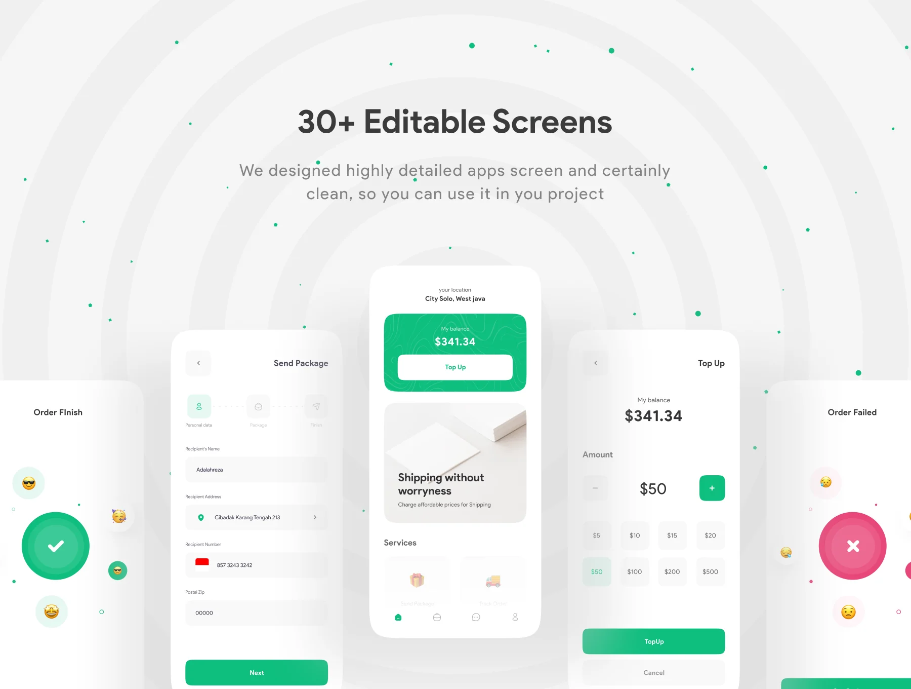 Shiphub - Shipping Apps UI Kit 4