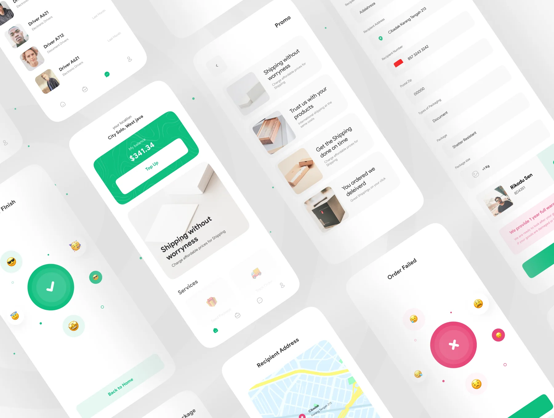 Shiphub - Shipping Apps UI Kit 5