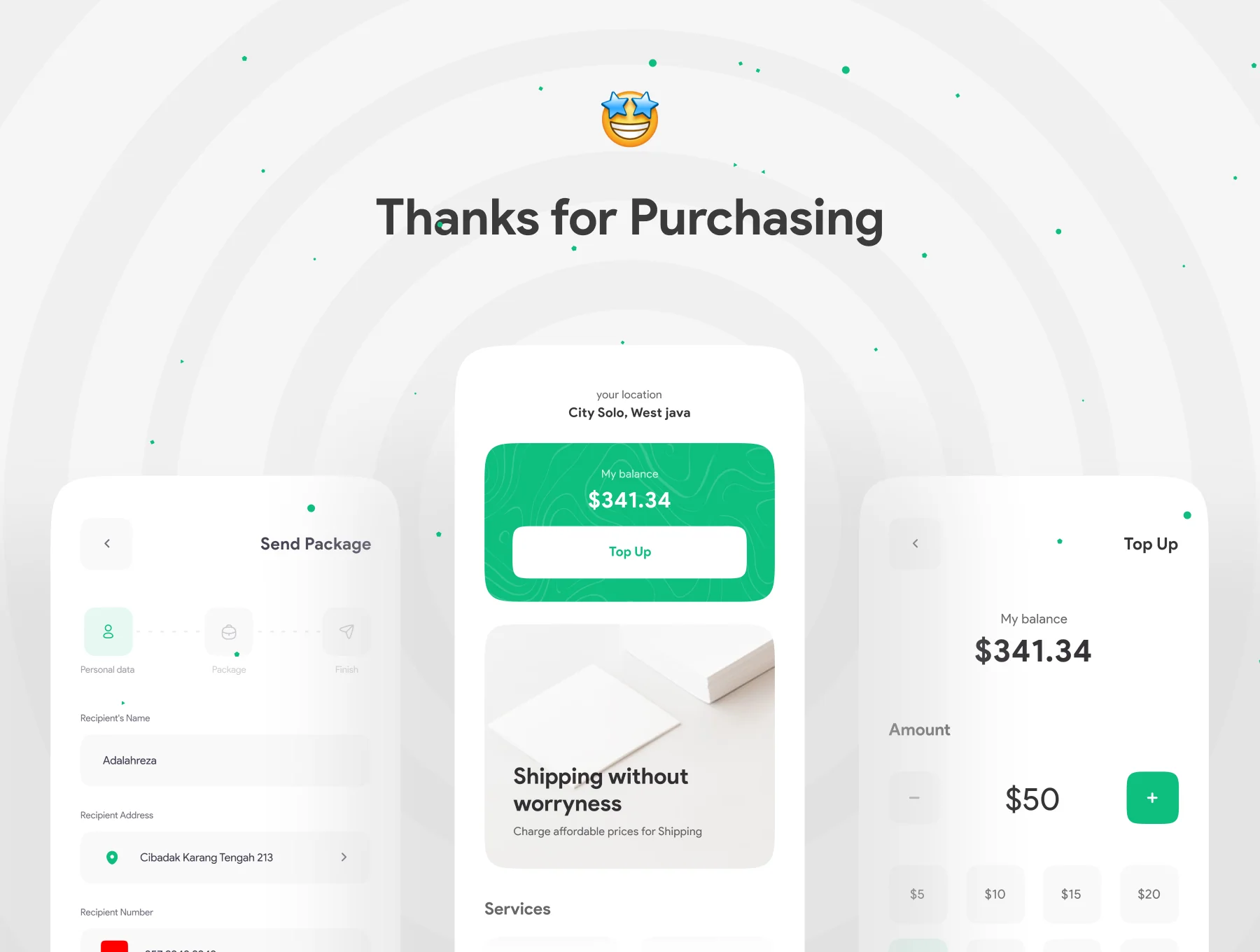 Shiphub - Shipping Apps UI Kit 6