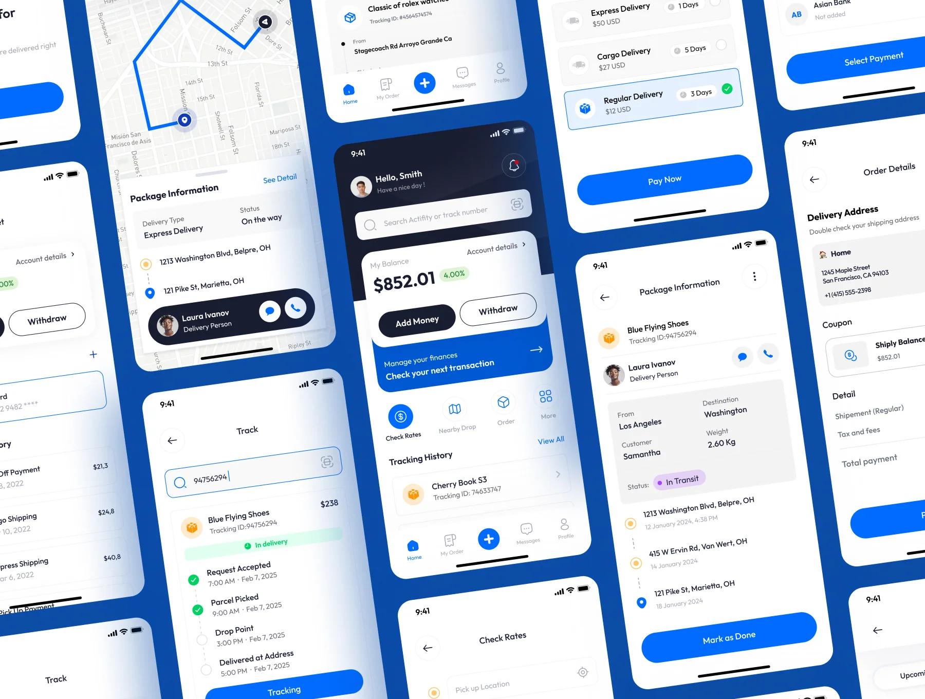 Shiply - Shipping Mobile App UI Kits 5