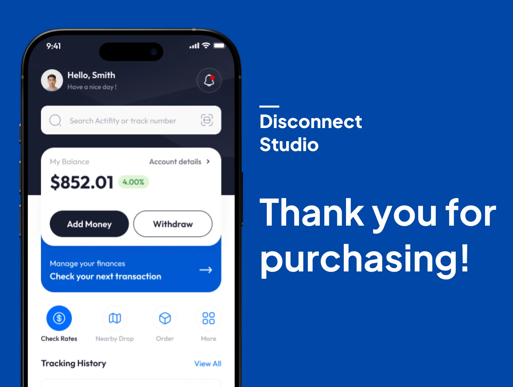 Shiply - Shipping Mobile App UI Kits 6