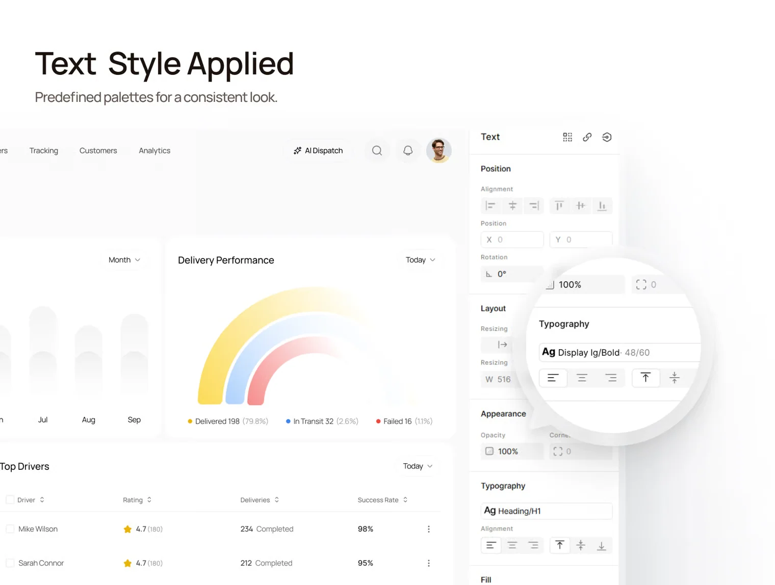 Shipora – Logistics Management Web App UI Kit 4