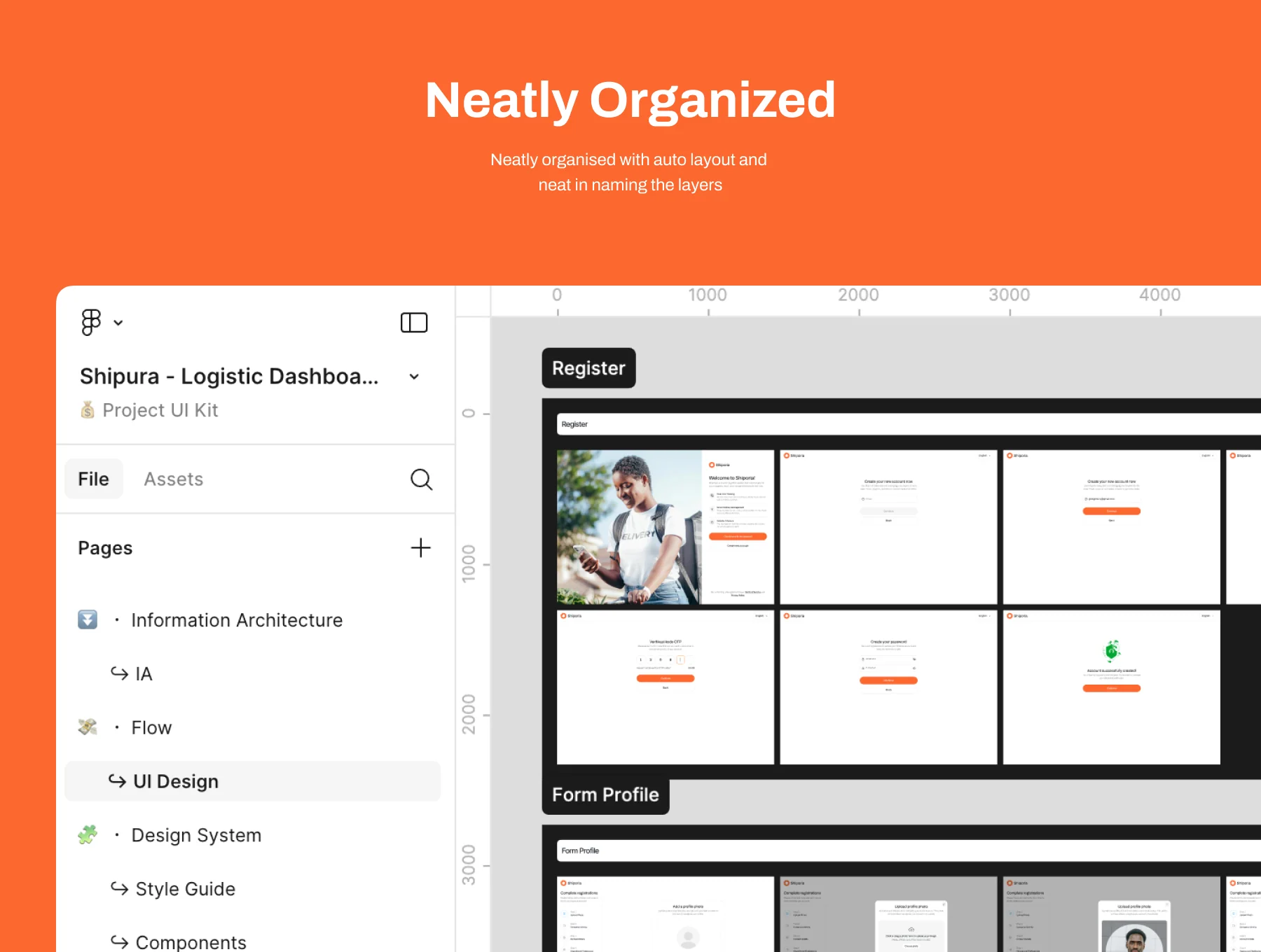 Shiporia – Logistic Dashboard UI Kit 4