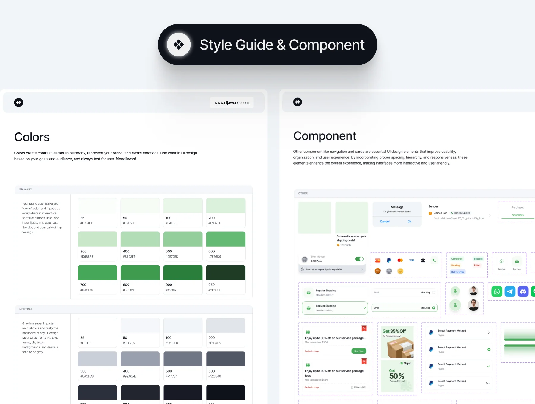 Shipro - Shipment Mobile App UI Kit 3