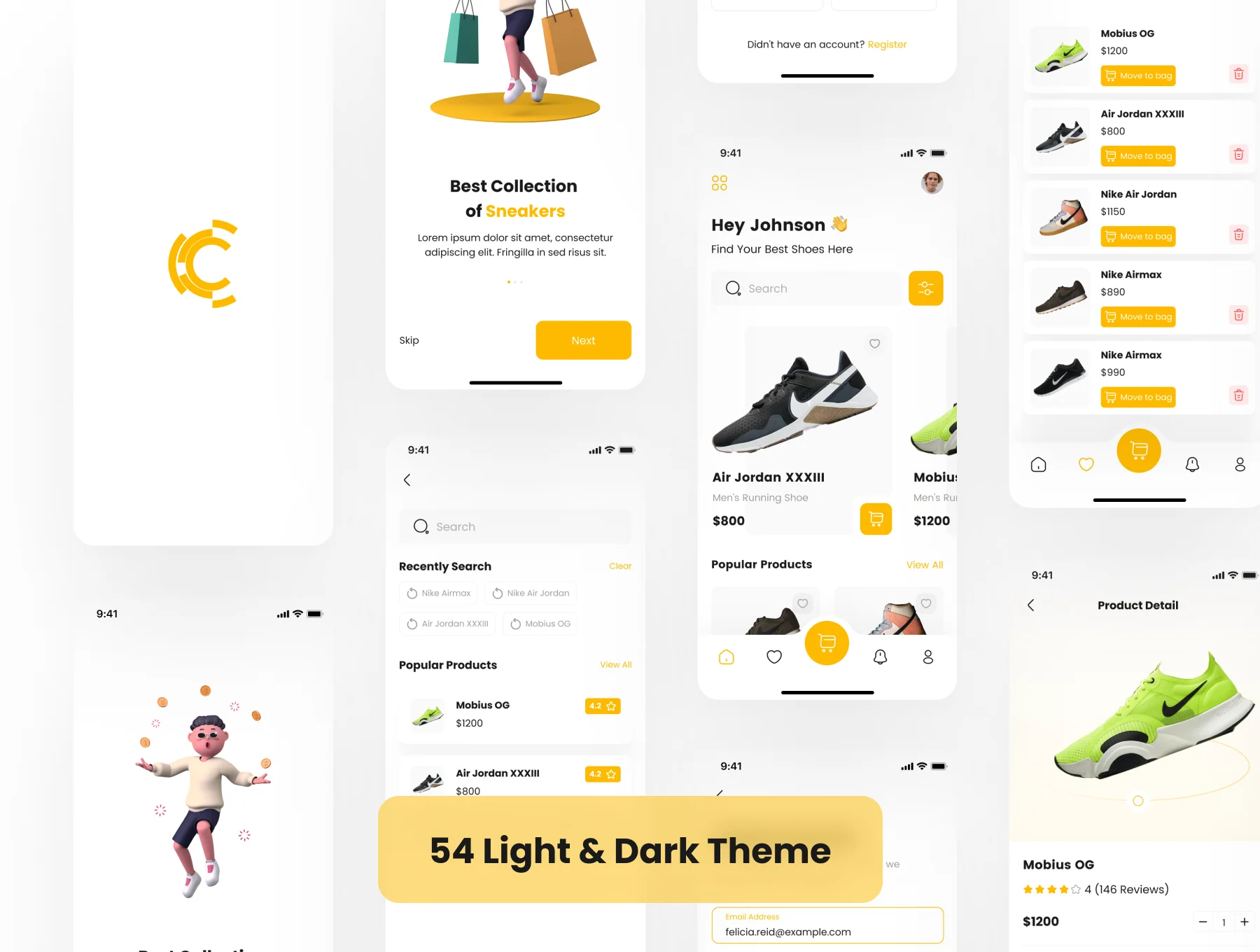 Shoe Store App UI Kit 5