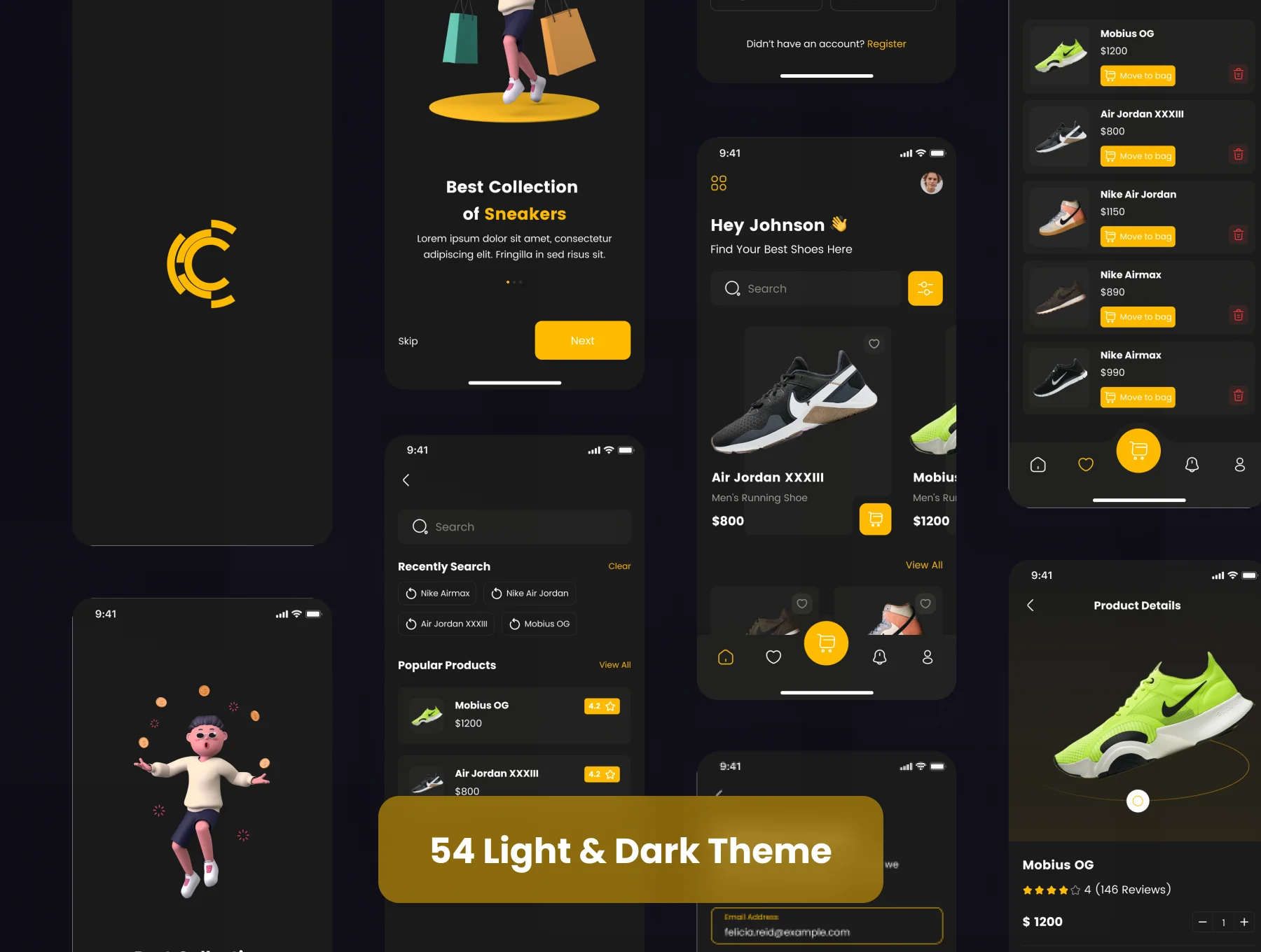 Shoe Store App UI Kit 7