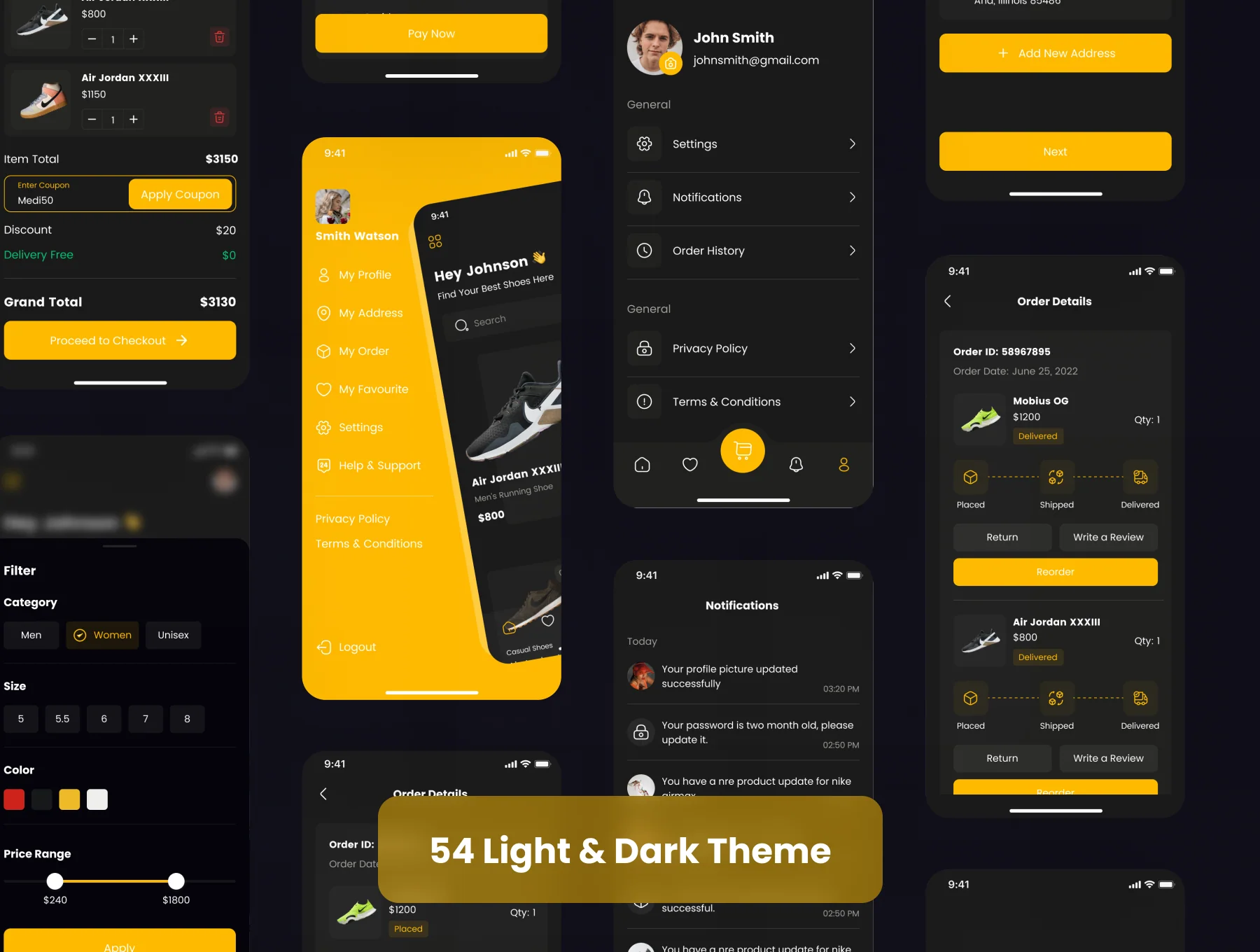 Shoe Store App UI Kit 8