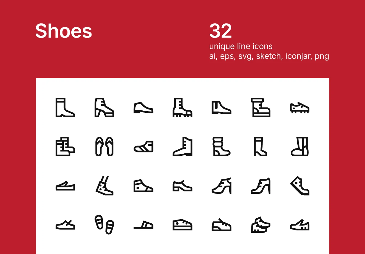 Shoes icons