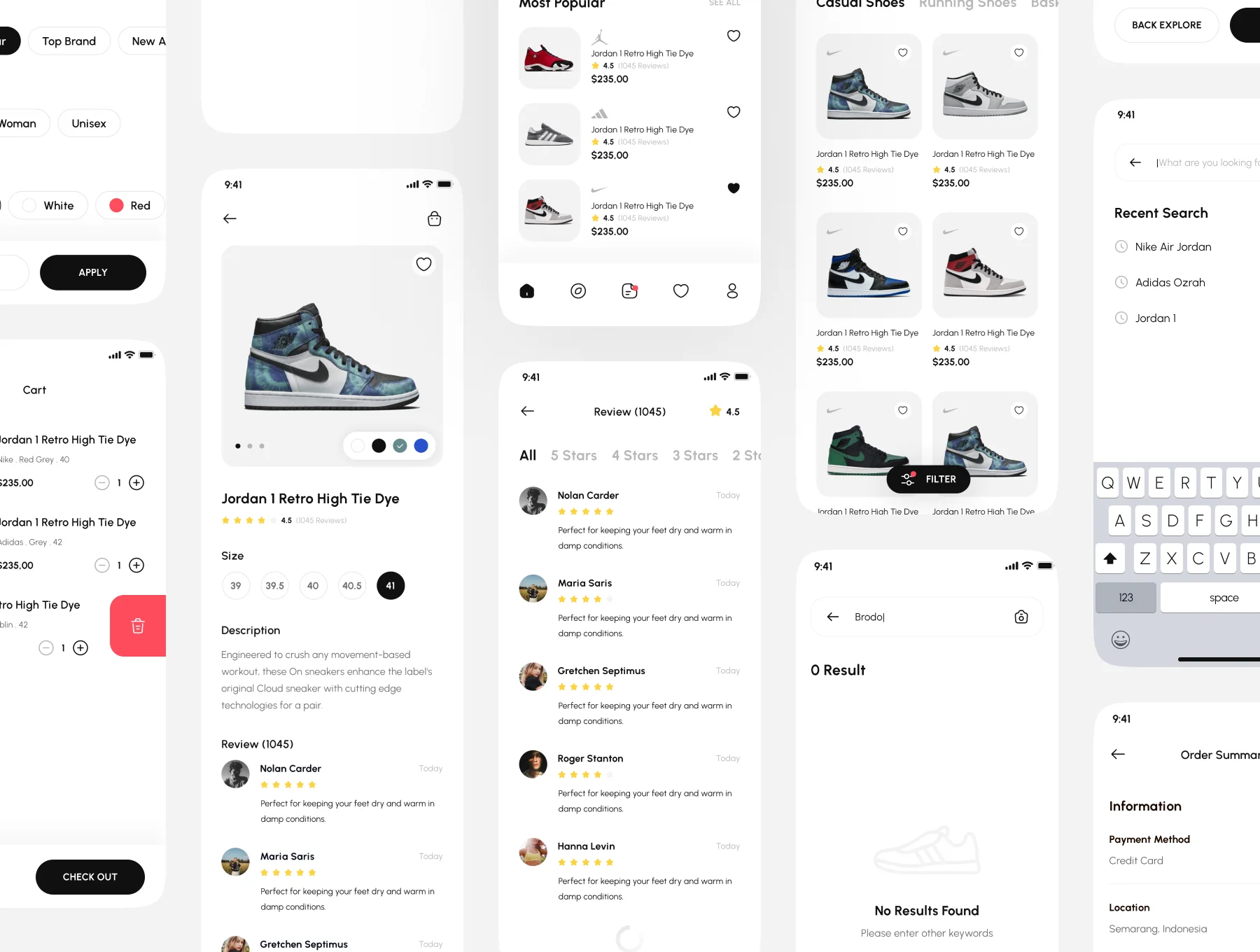 Shoesly - Brand Marketplace App UI Kit 3