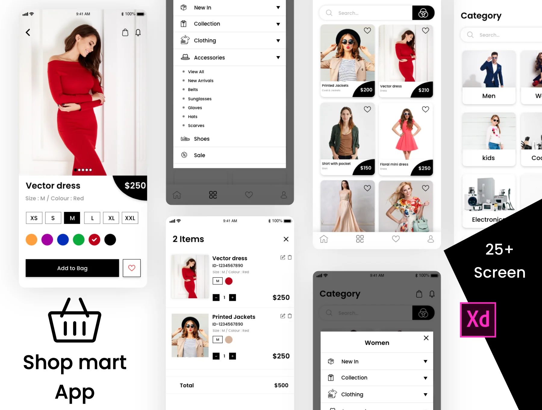Shop mart E-commerce Ui kit 3