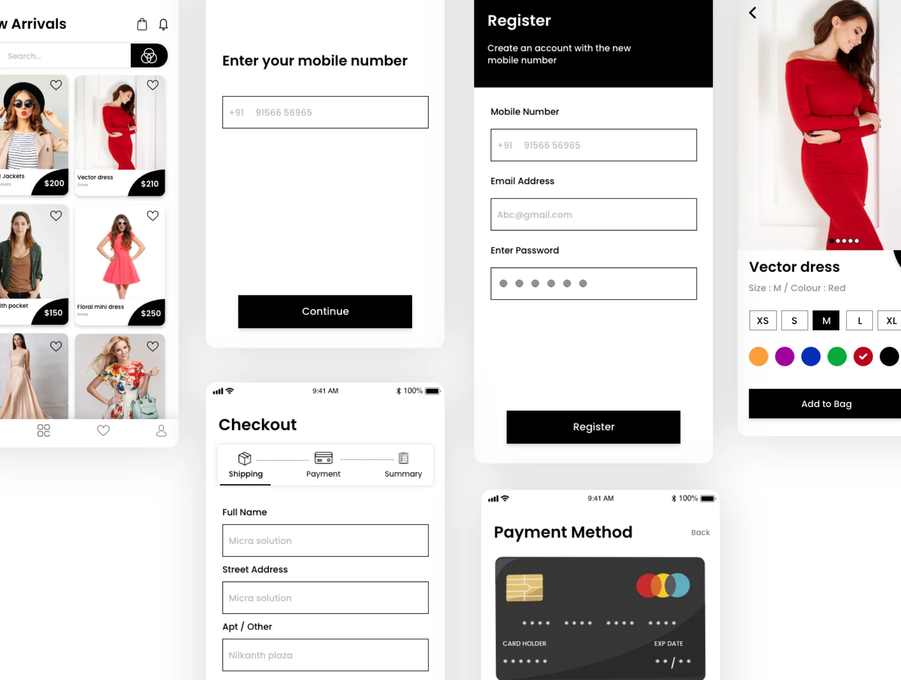 Shop mart E-commerce Ui kit 6