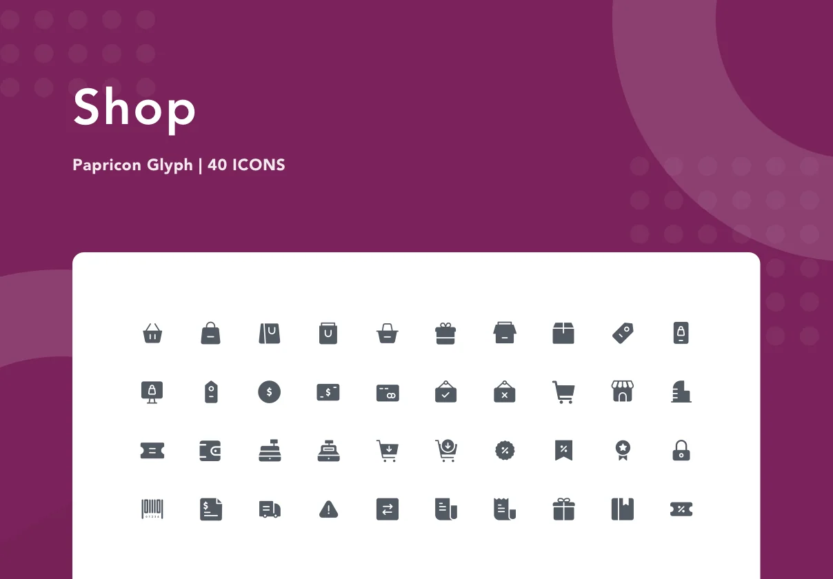 Shop - Papricon Glyph