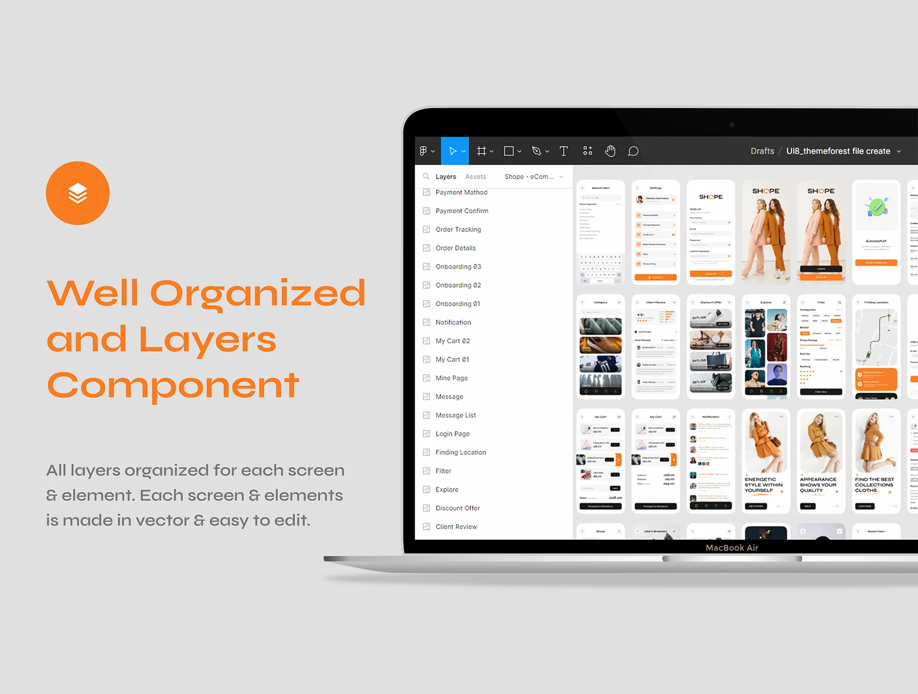 SHOPE - eCommerce Mobile App UI Kit 4