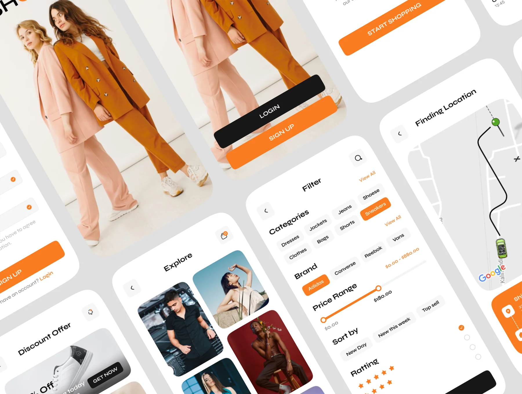 SHOPE - eCommerce Mobile App UI Kit 5