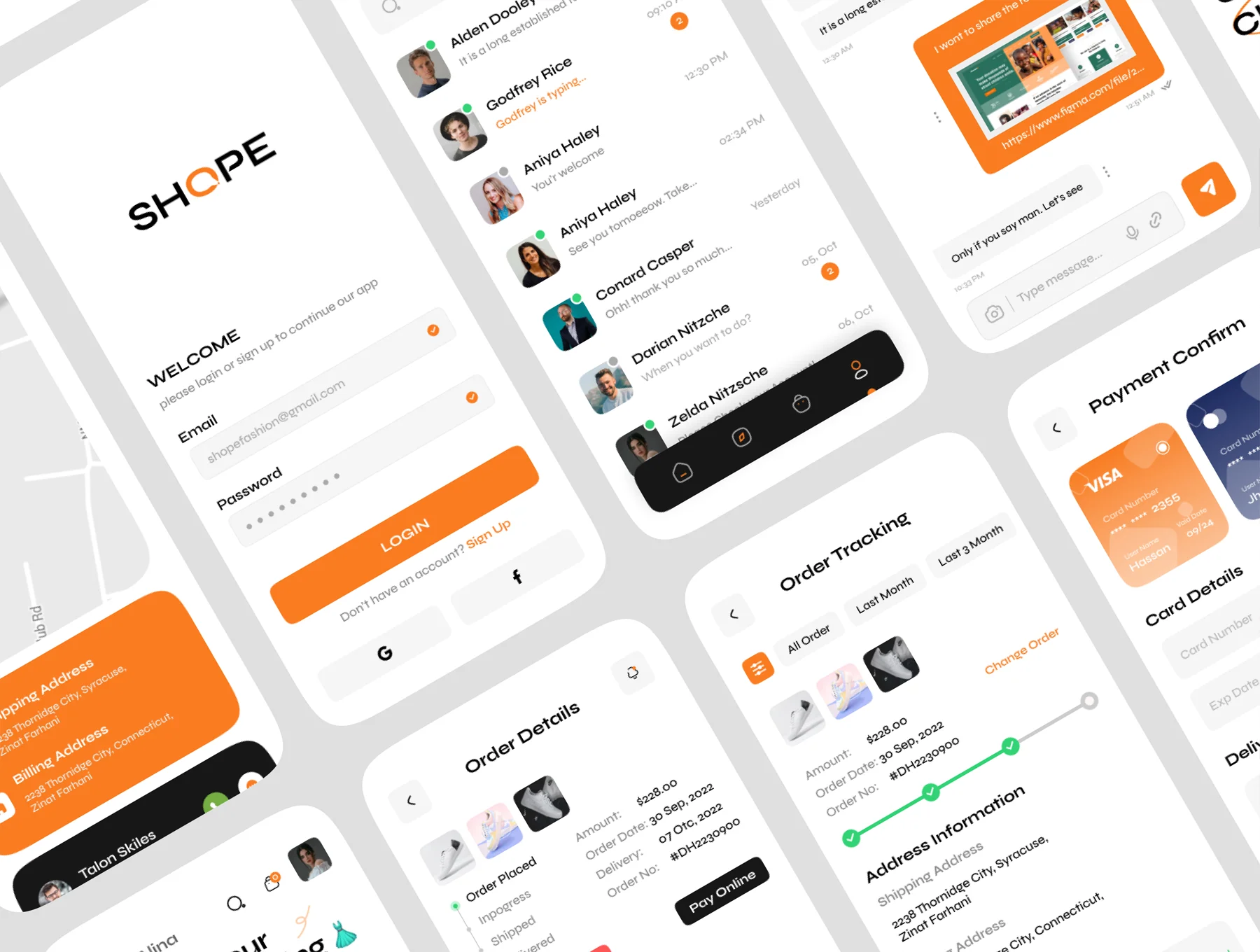 SHOPE - eCommerce Mobile App UI Kit 6