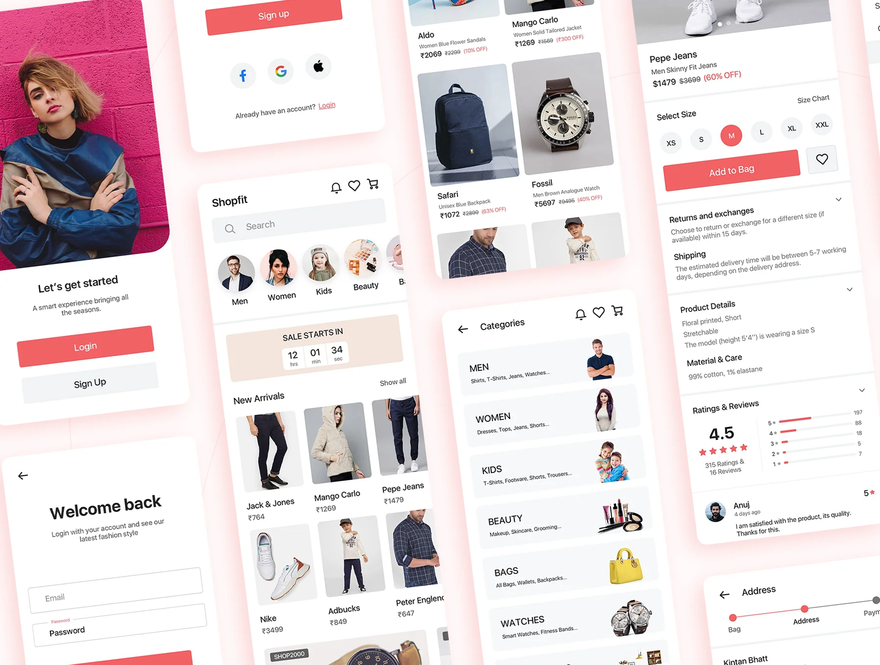 Shopfit - Shopping App UI Kit 5