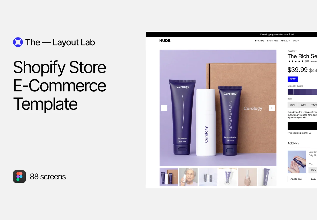 Shopify Store E-Commerce Template