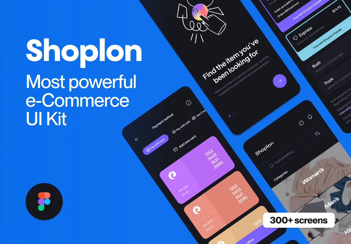 Shoplon e-Commerce UI Kit