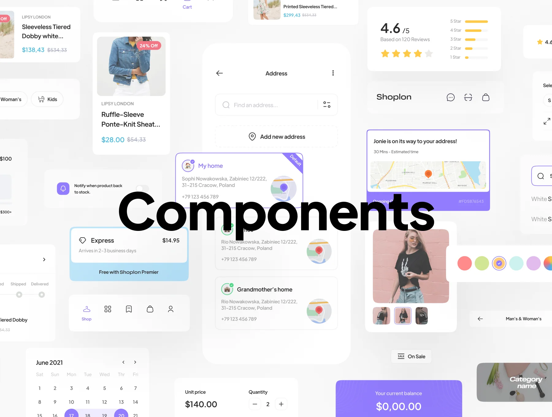 Shoplon e-Commerce UI Kit 2