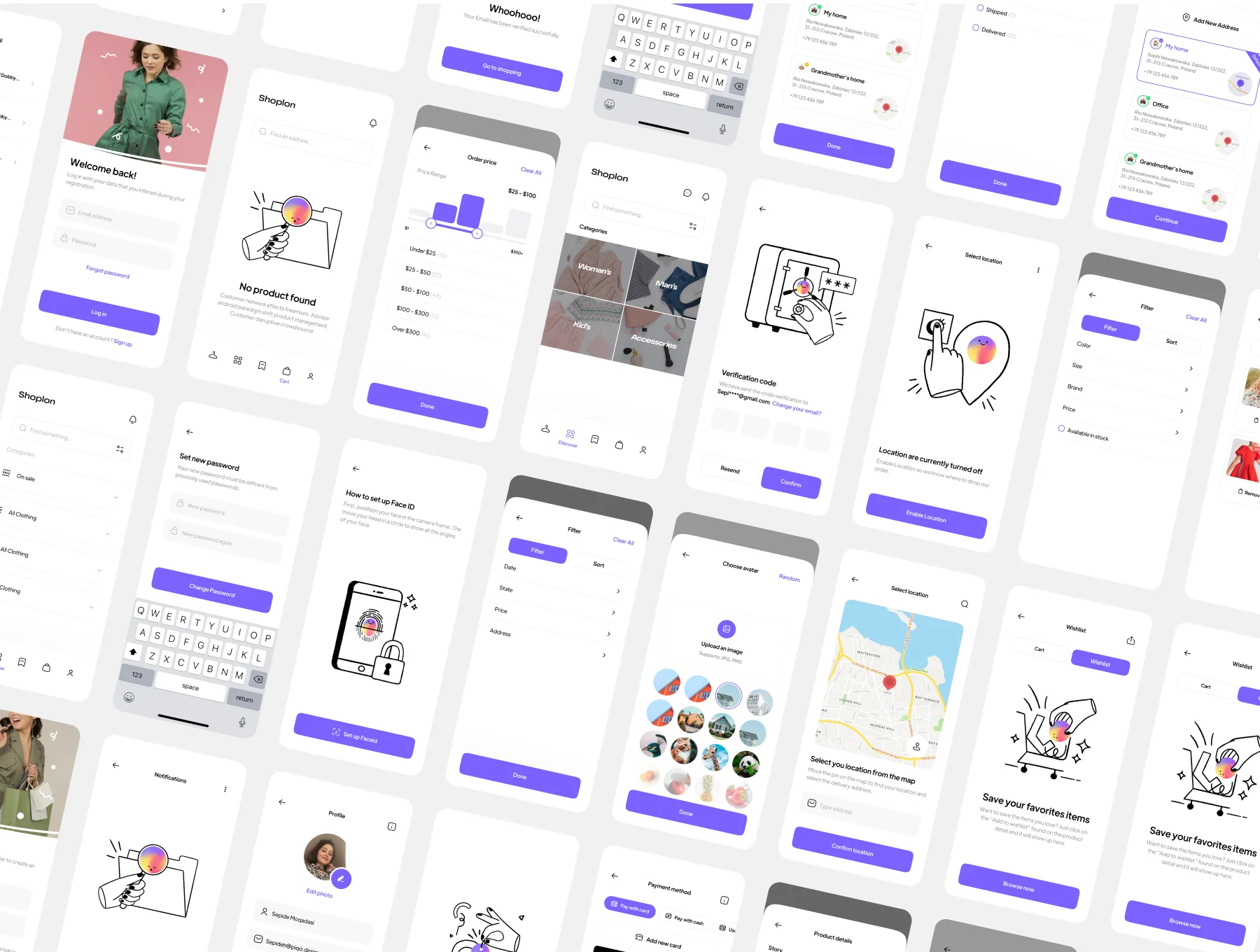 Shoplon e-Commerce UI Kit 4