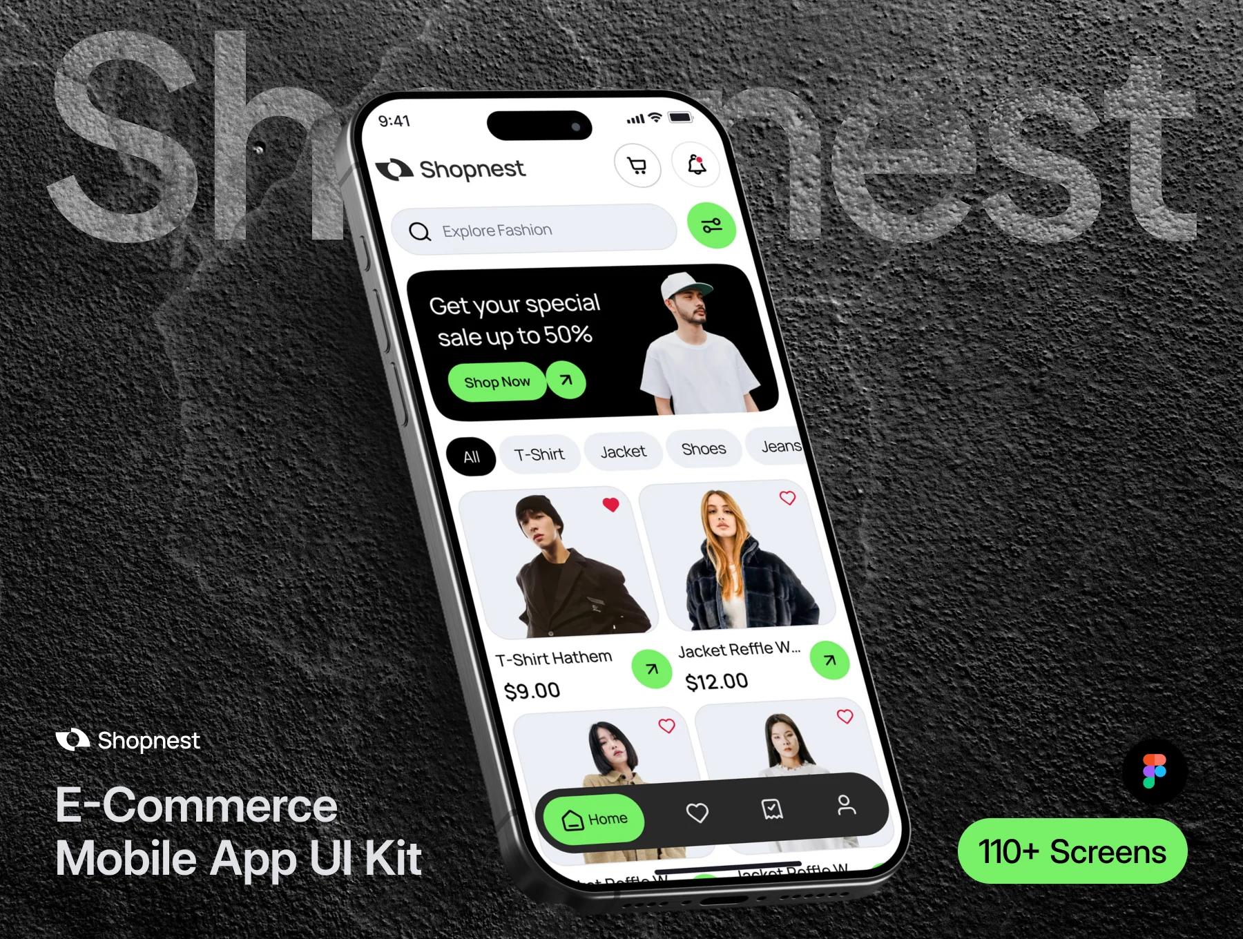 Shopnest - Ecommerce Mobile App UI Kit