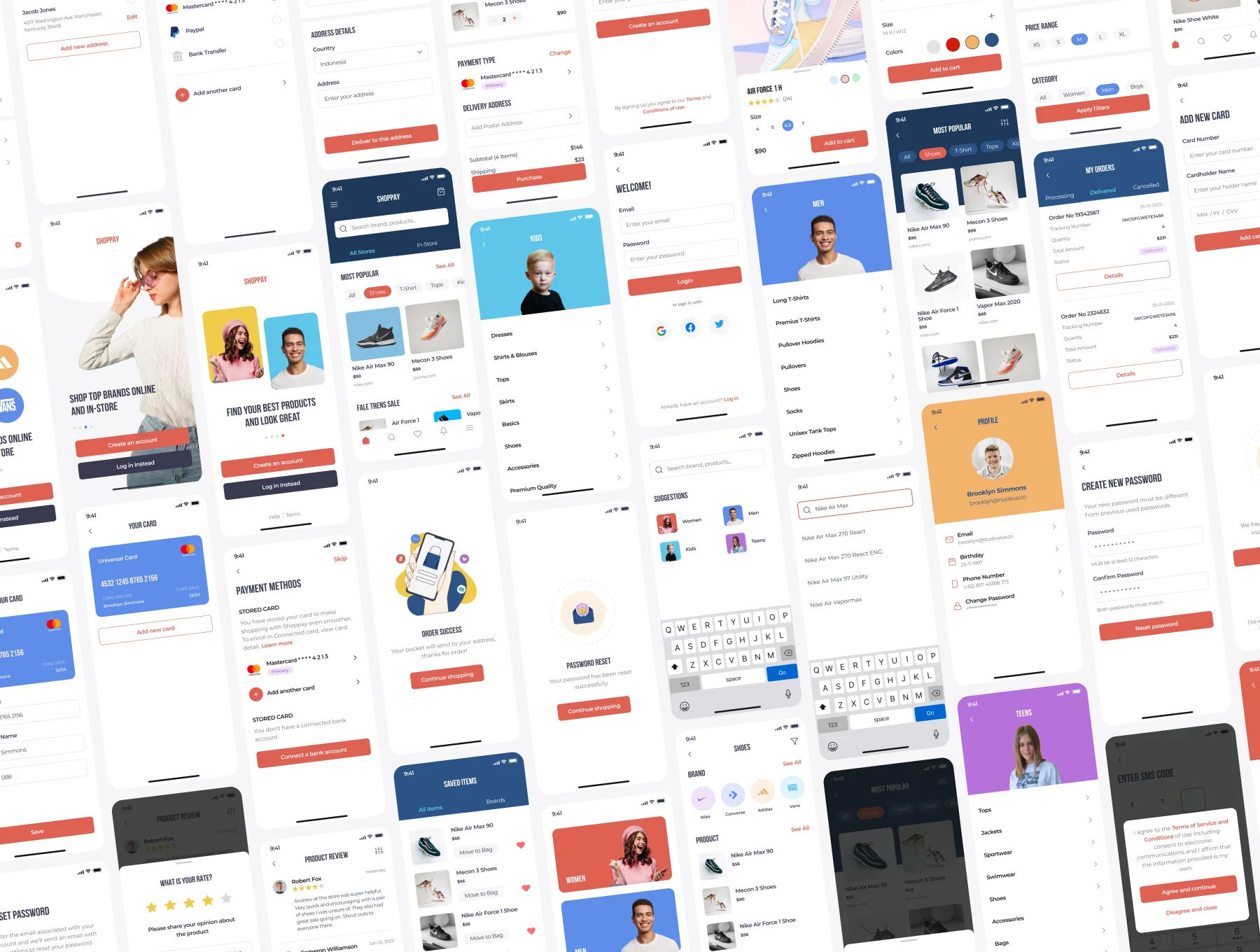 SHOPPAY - E-commerce / online store mobile app UI kit