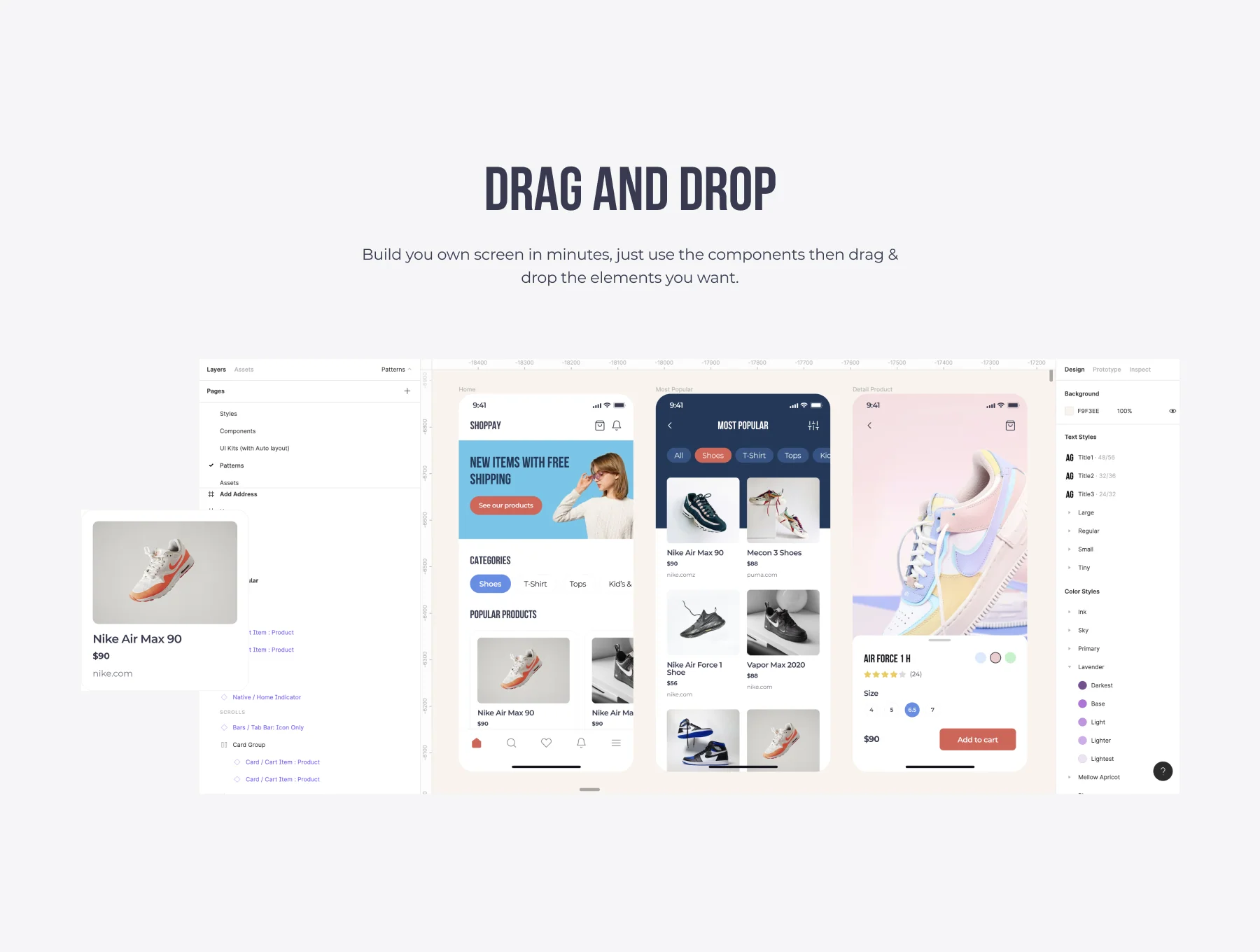 SHOPPAY - E-commerce / online store mobile app UI kit 3