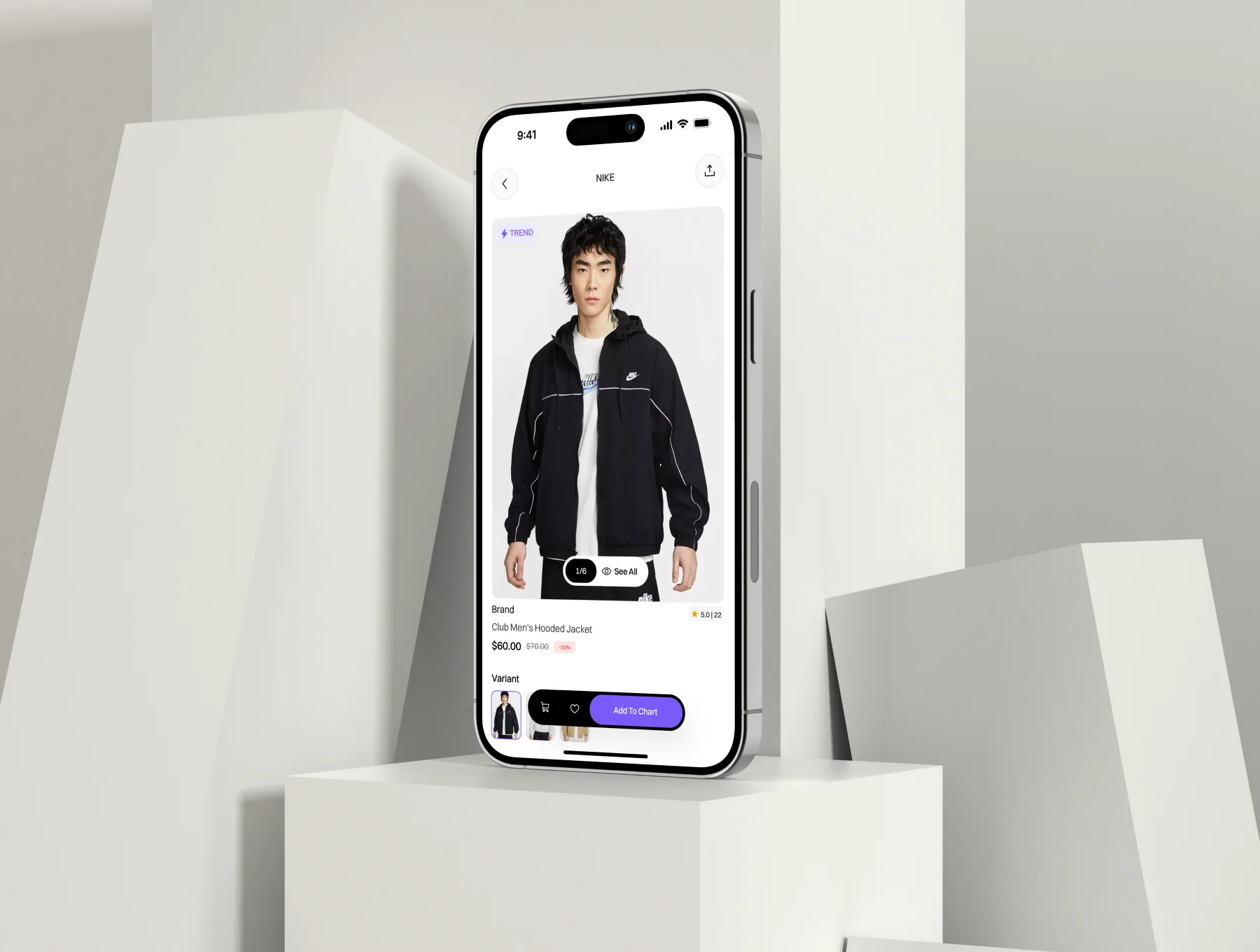 Shopper eCommerce Mobile App UI Kit 9