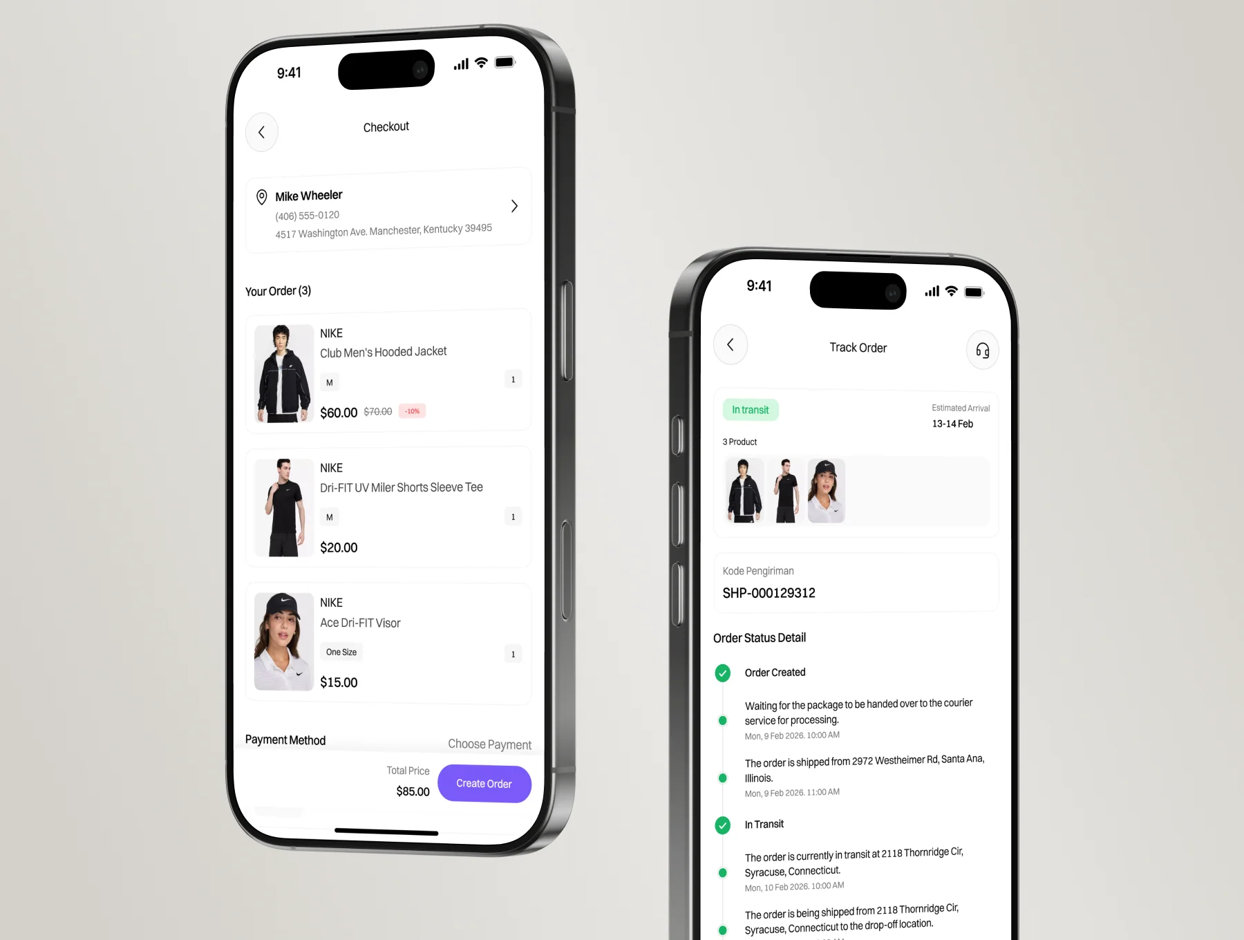 Shopper eCommerce Mobile App UI Kit 4