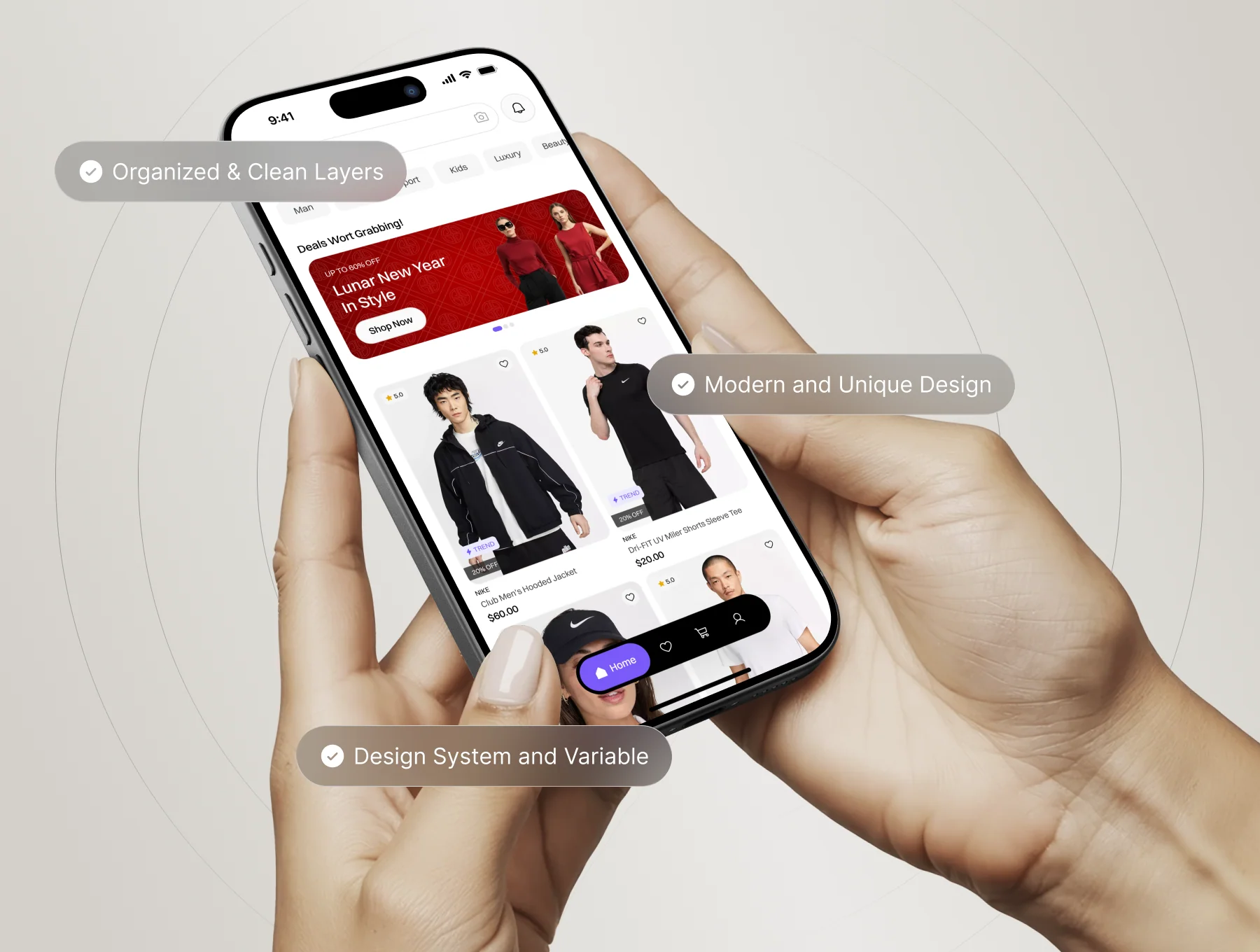 Shopper eCommerce Mobile App UI Kit 5