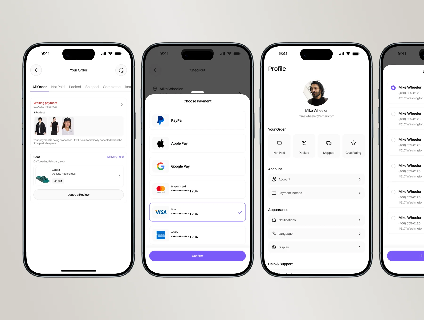 Shopper eCommerce Mobile App UI Kit 6