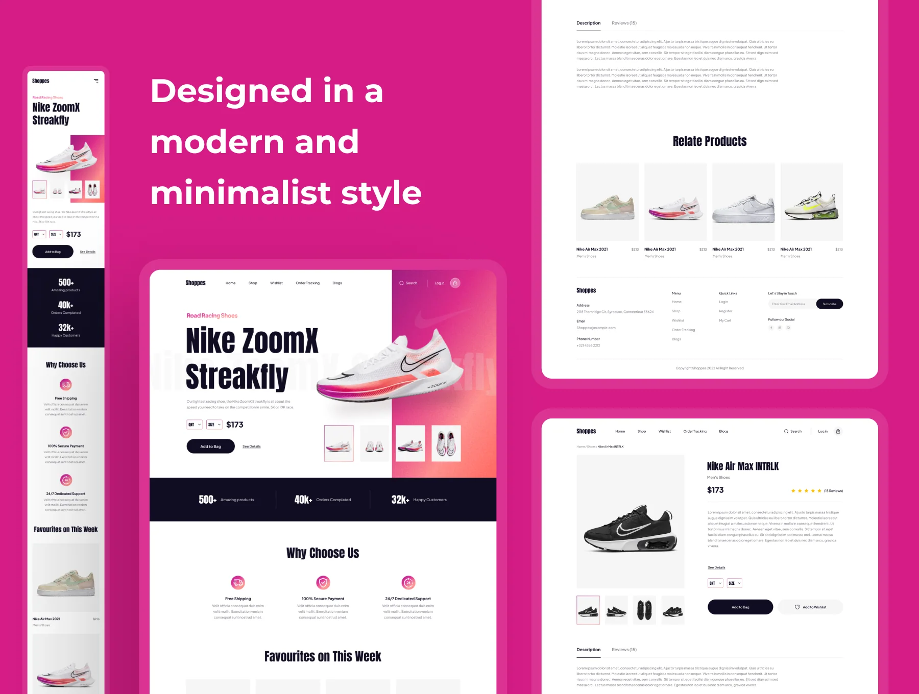 Shoppes - E-Commerce Web Templates 2