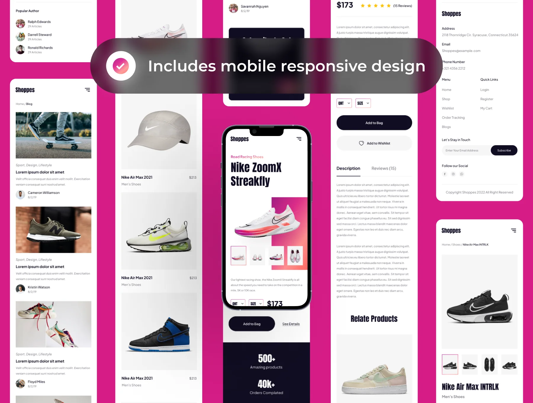 Shoppes - E-Commerce Web Templates 6
