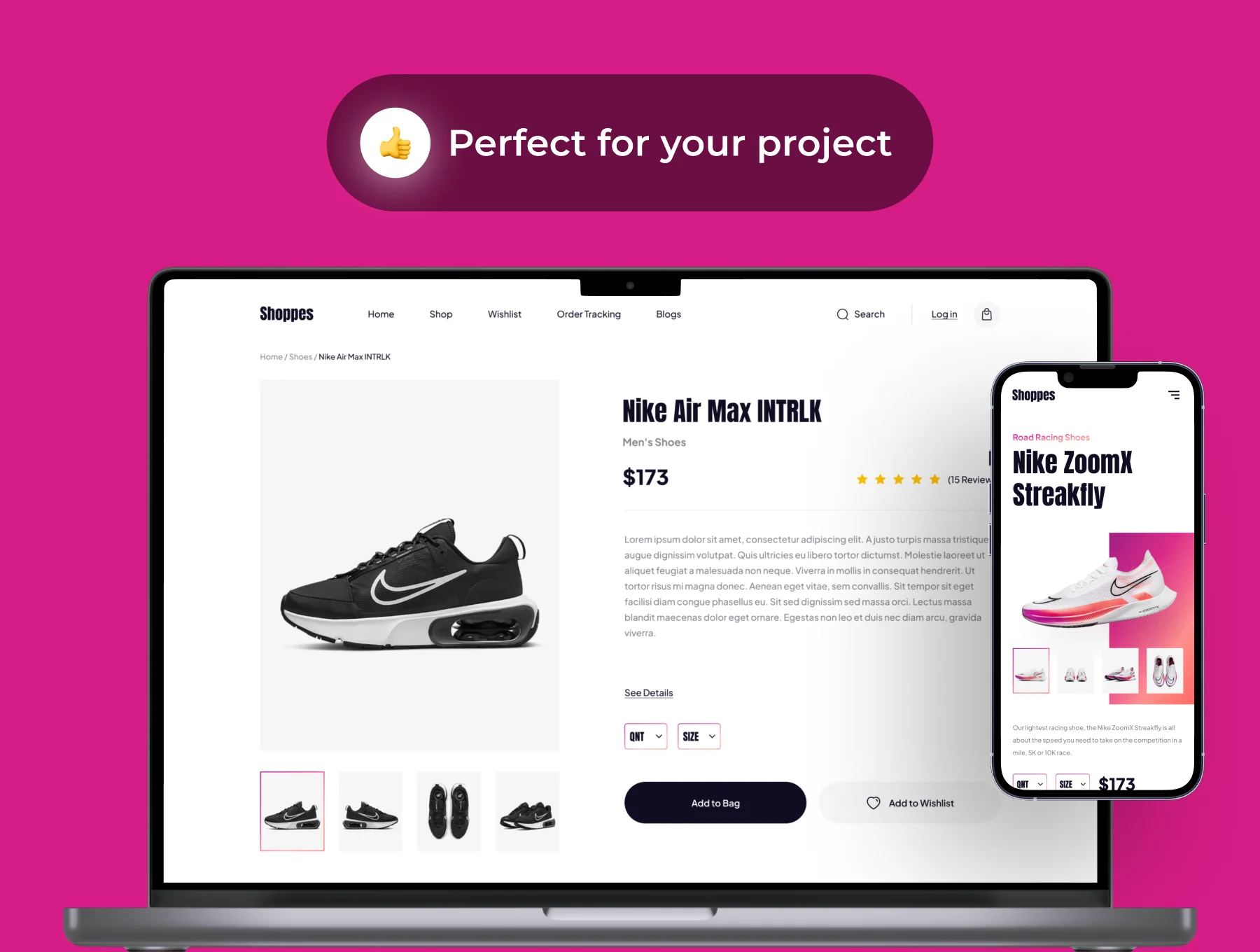 Shoppes - E-Commerce Web Templates 7