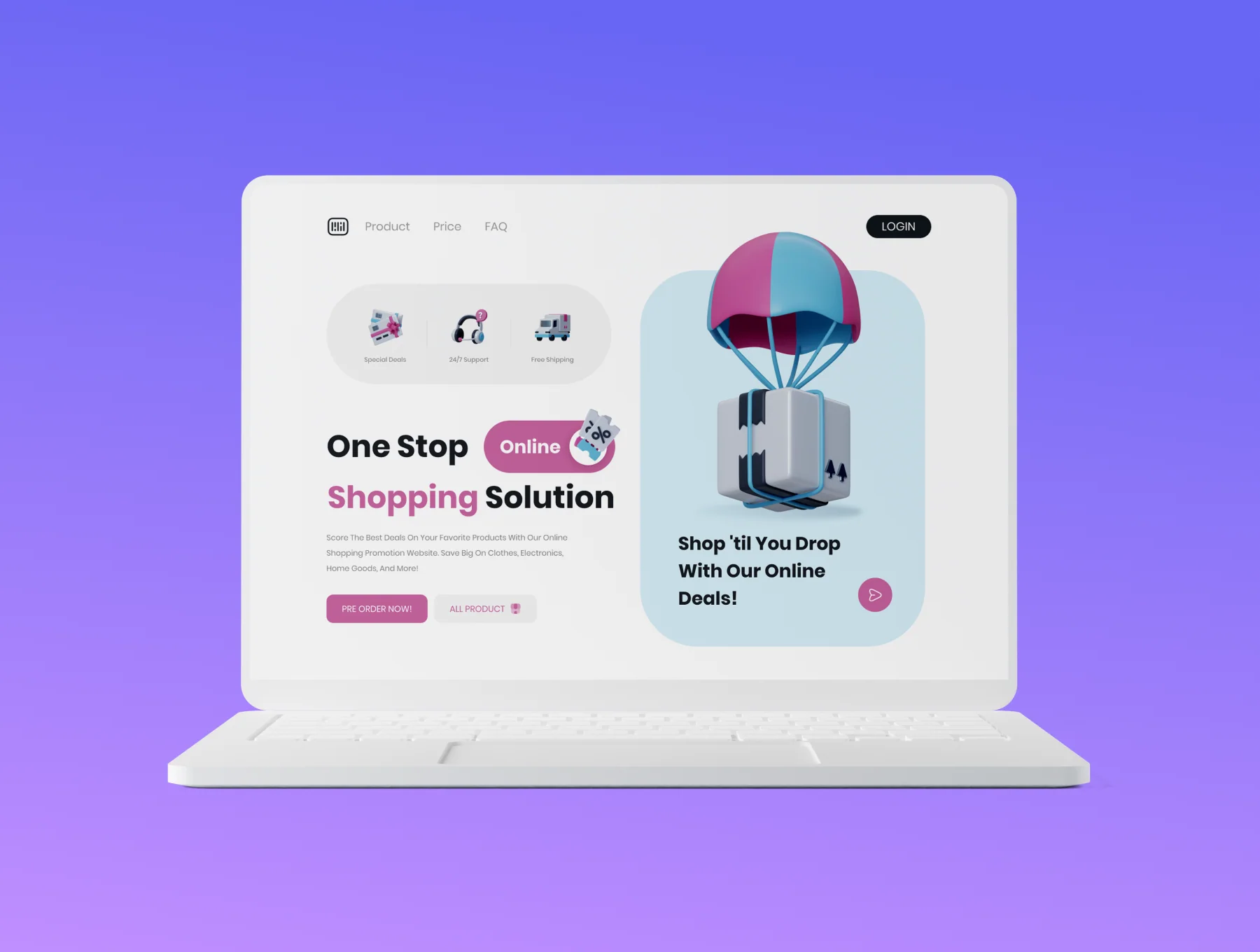 Shopping 3D Icons 6