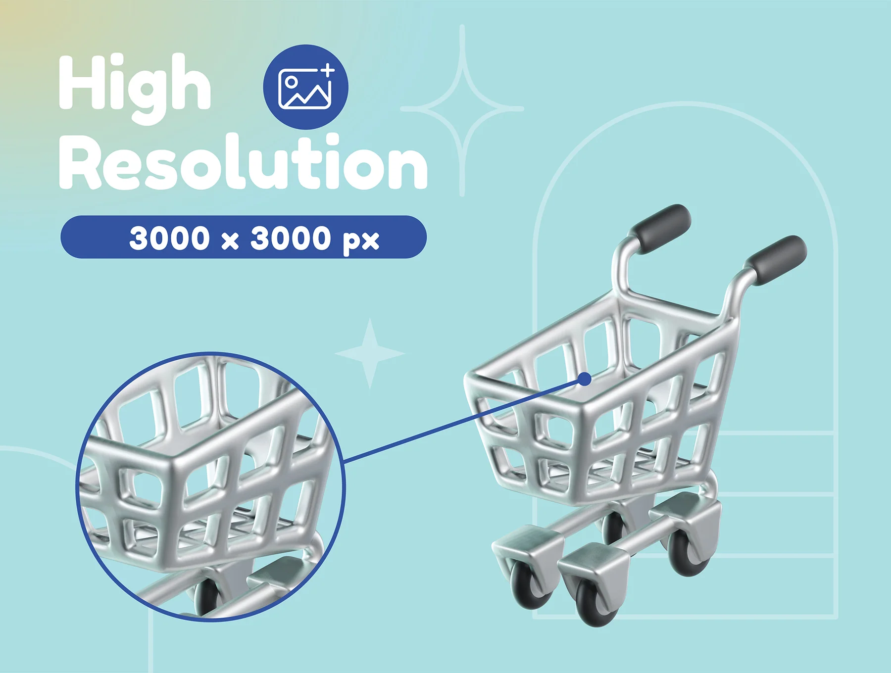Shopping 3D Icons 2