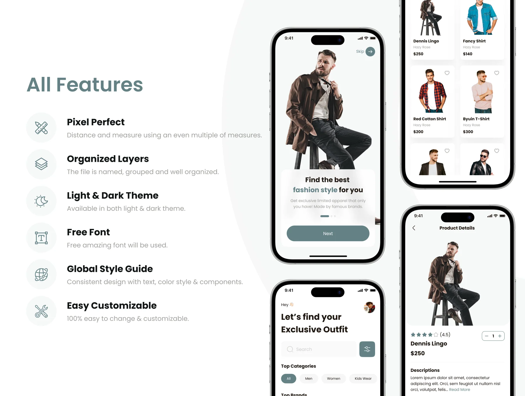 Shopping App UI Kit 2