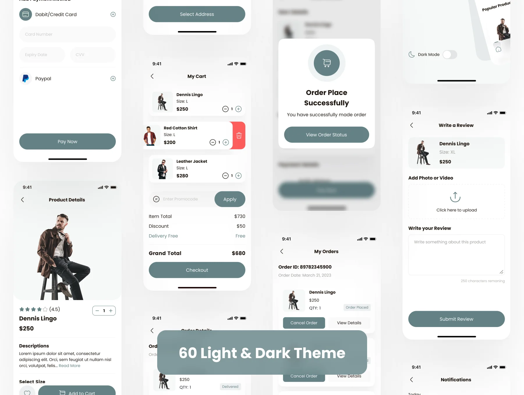 Shopping App UI Kit 6