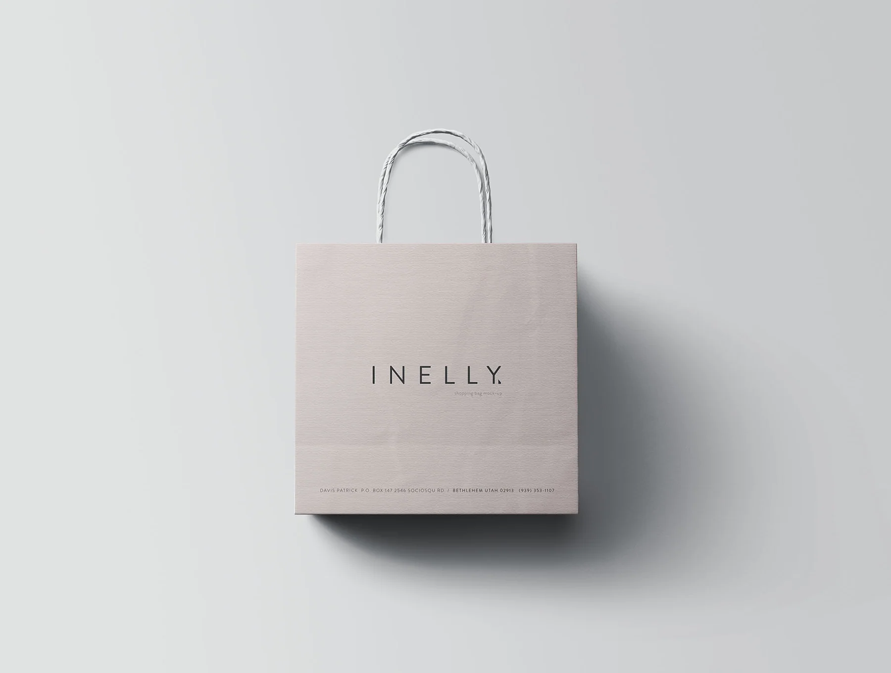 Shopping Bag (Paper) Mockup 2
