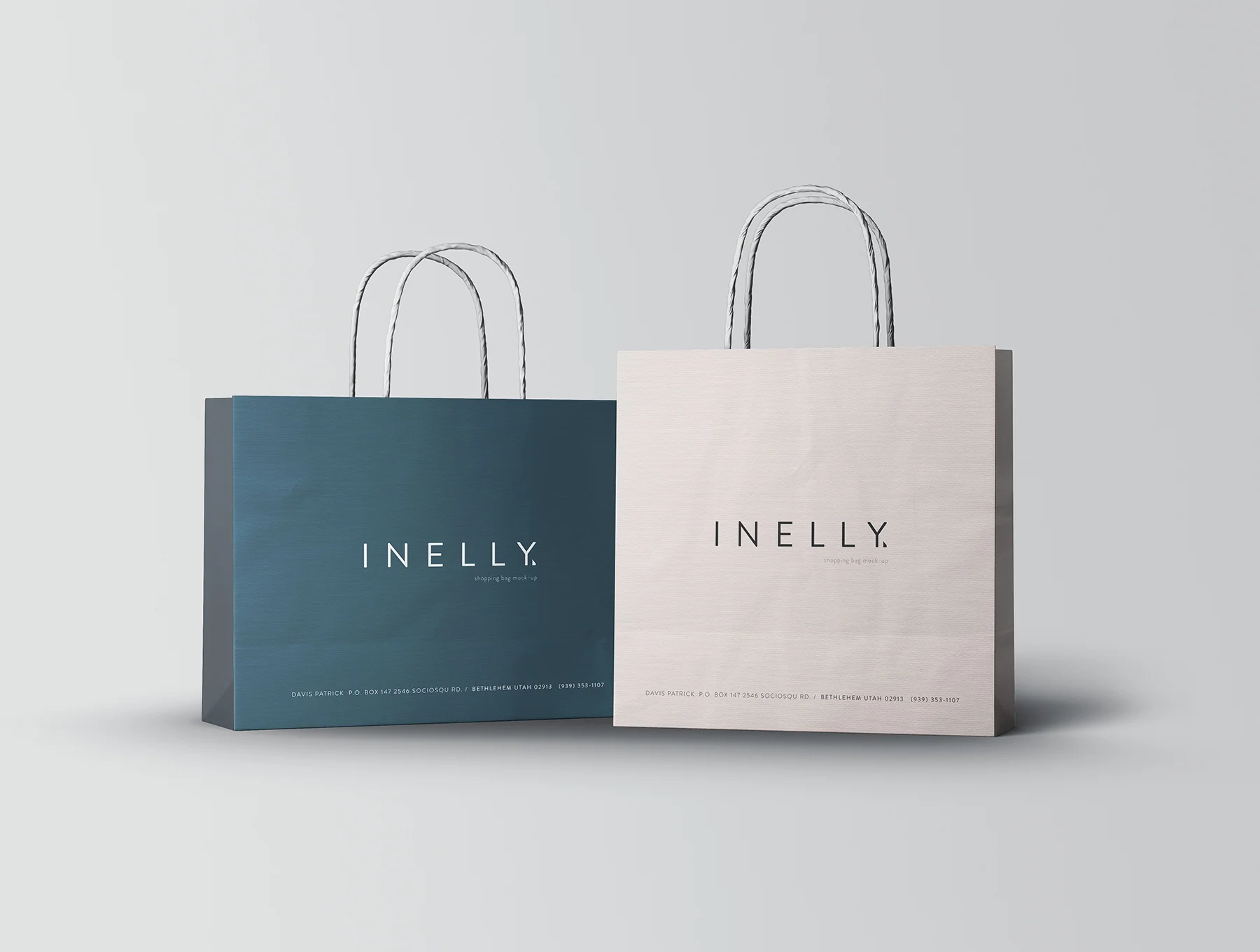 Shopping Bag (Paper) Mockup 3