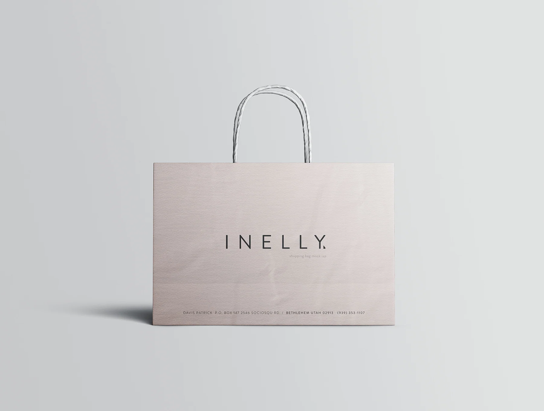 Shopping Bag (Paper) Mockup 4
