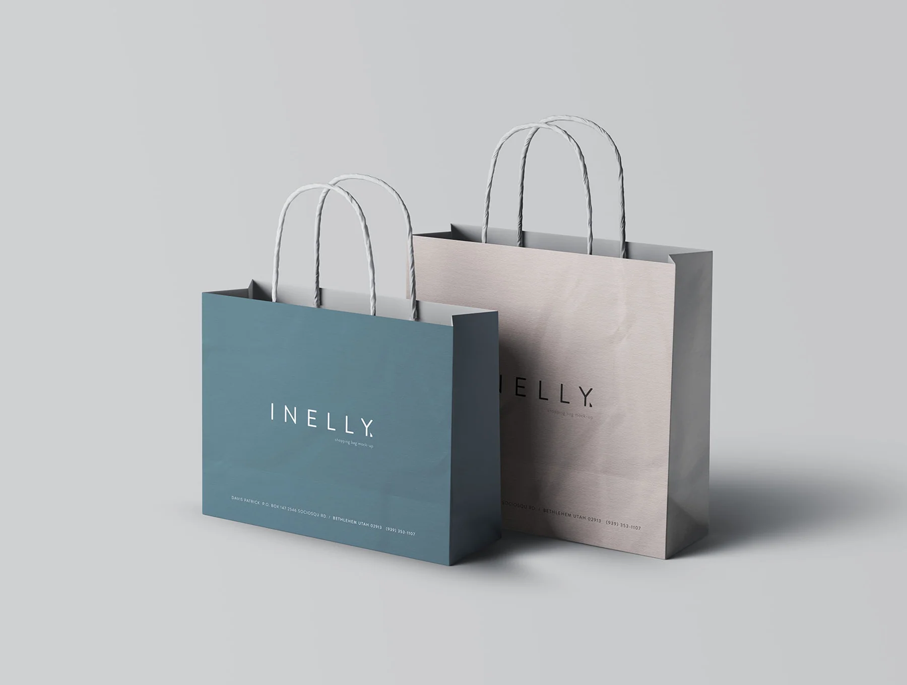 Shopping Bag (Paper) Mockup 6