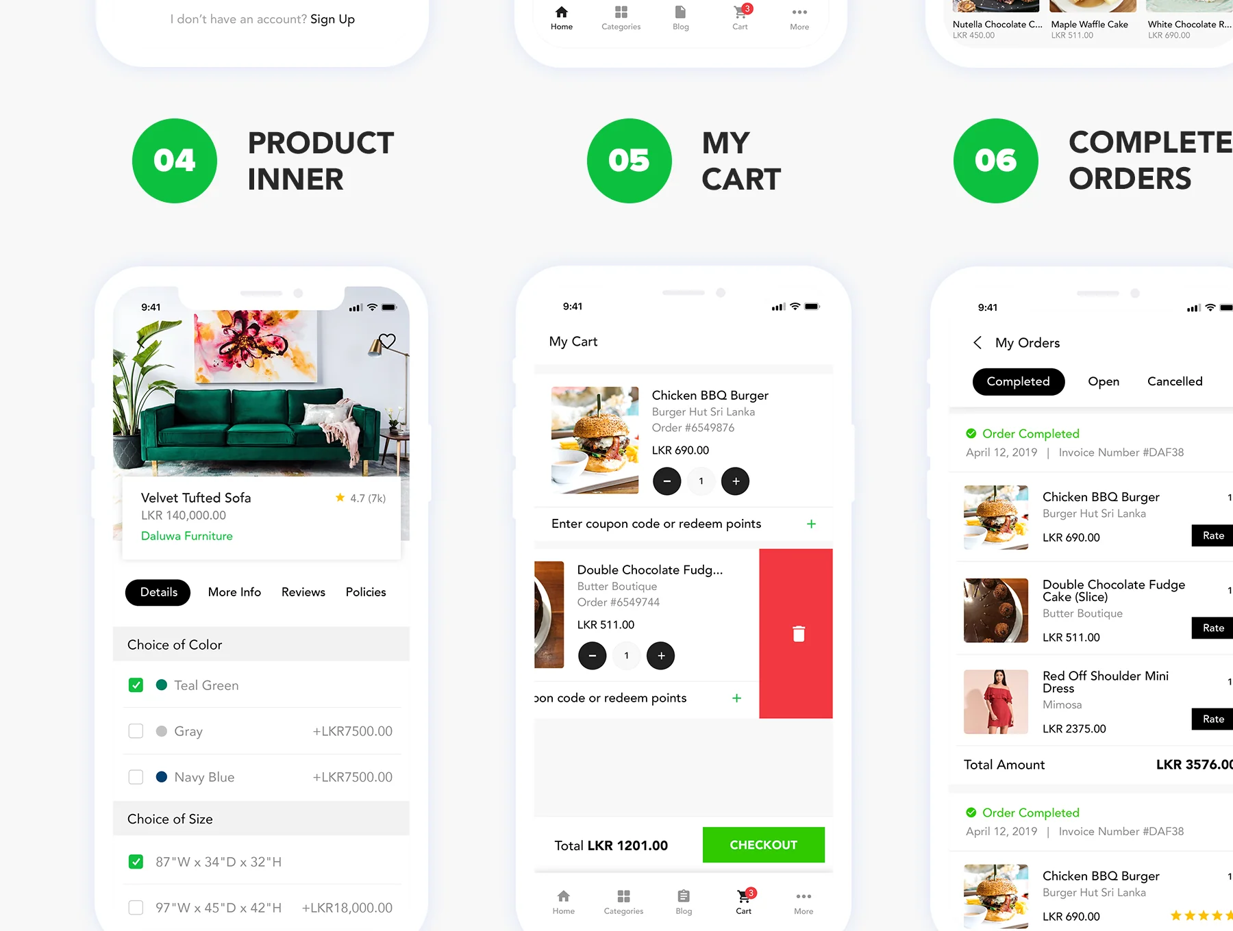 Vibe - Mobile Application UI Kit 4