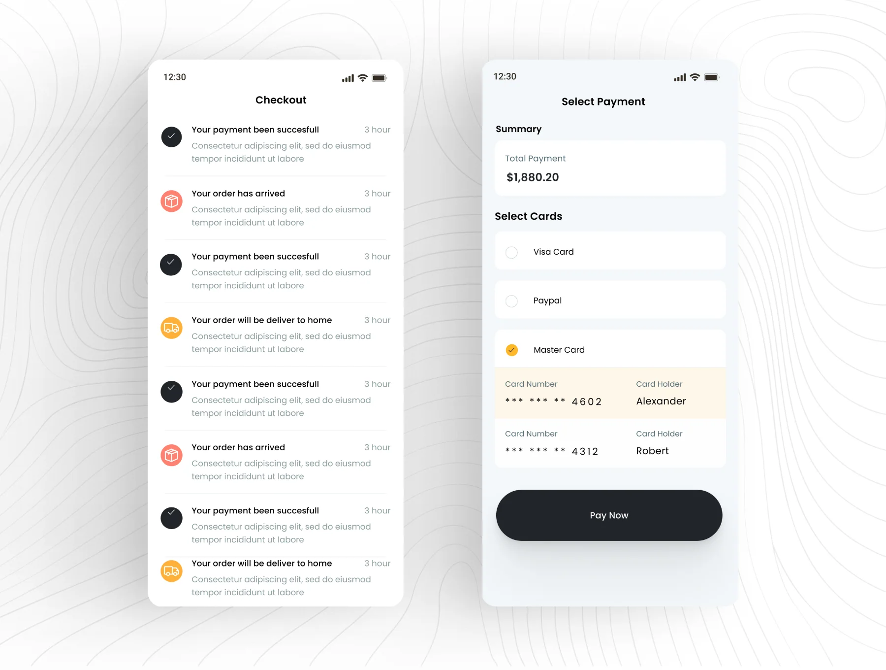 Shopping Ecommerce App UI Kit 7