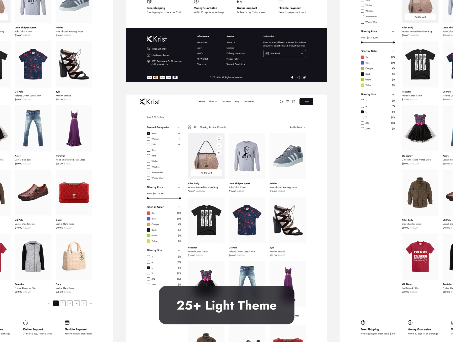 Shopping Ecommerce Web UI Kit 6