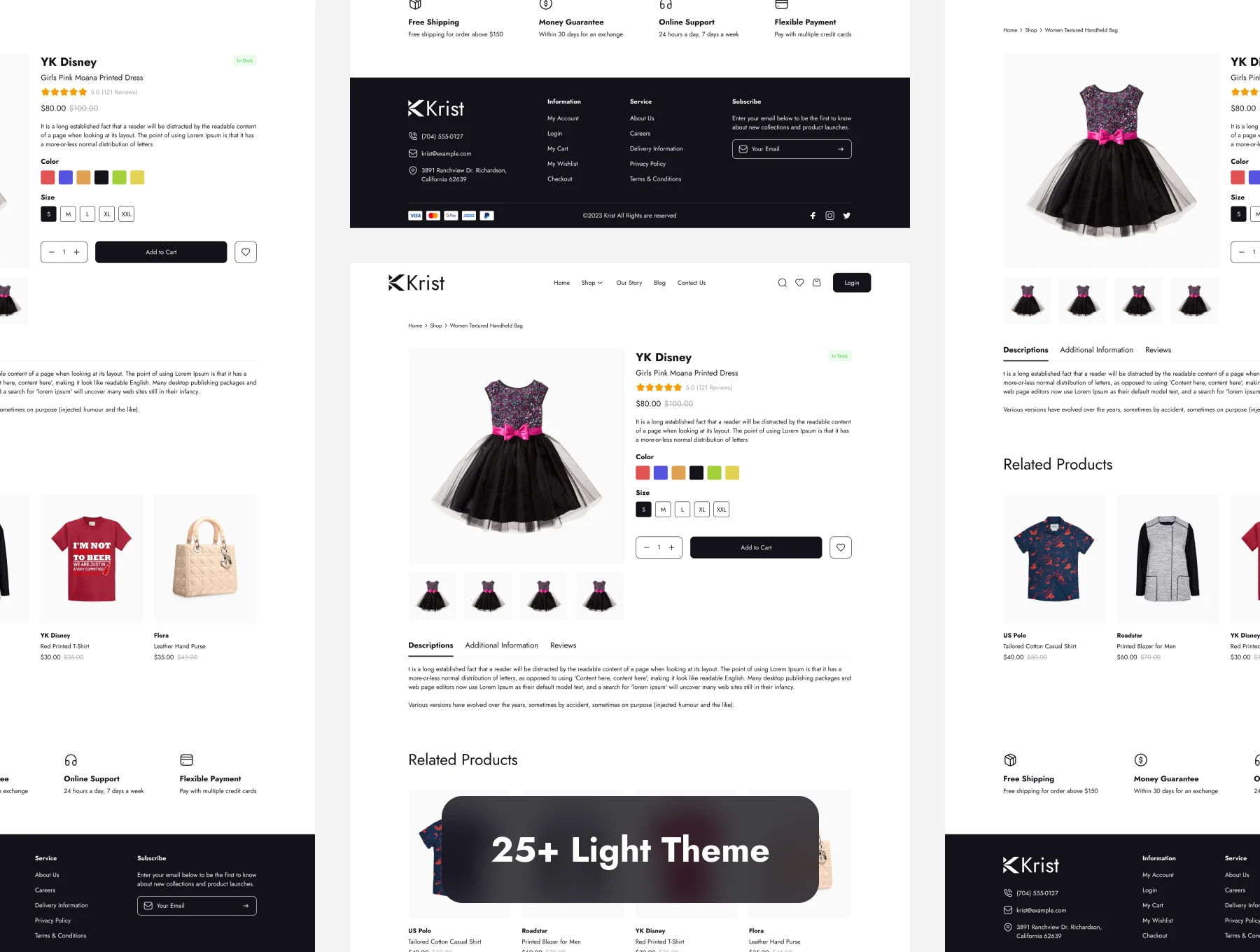 Shopping Ecommerce Web UI Kit 7